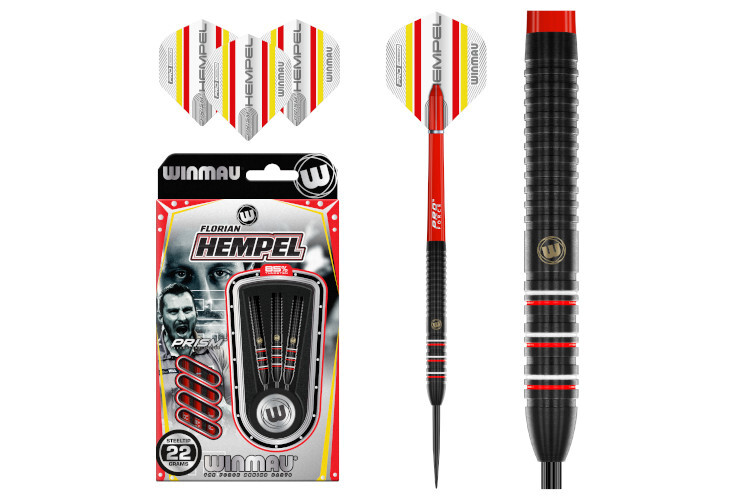 WINMAU Florian Hempel Pro Series 85% Tungsten Darts Man Cave Bar Gift