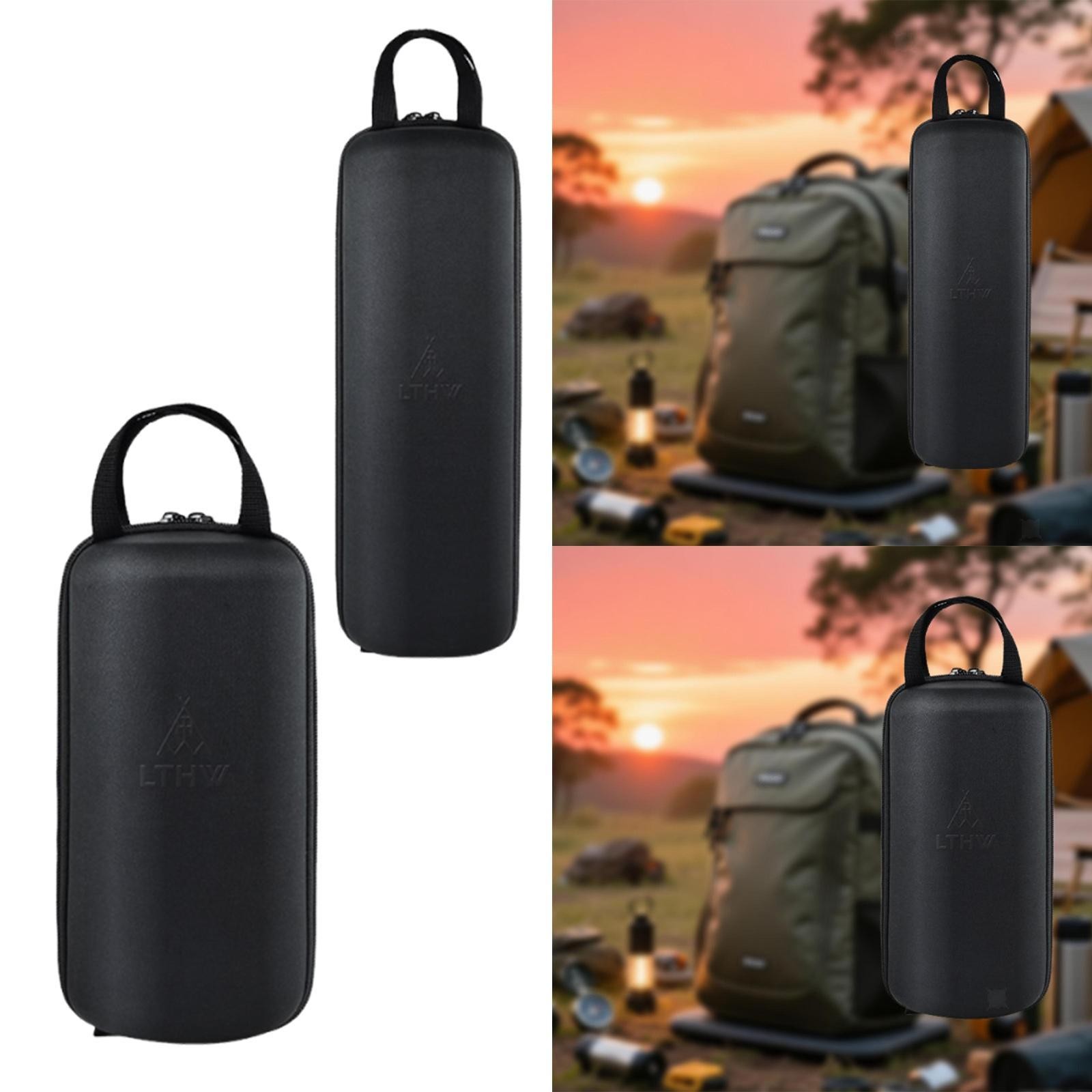 EVA Camping Gas Canister Case Gas Cylinder Carry Bag for Camping Outdoor