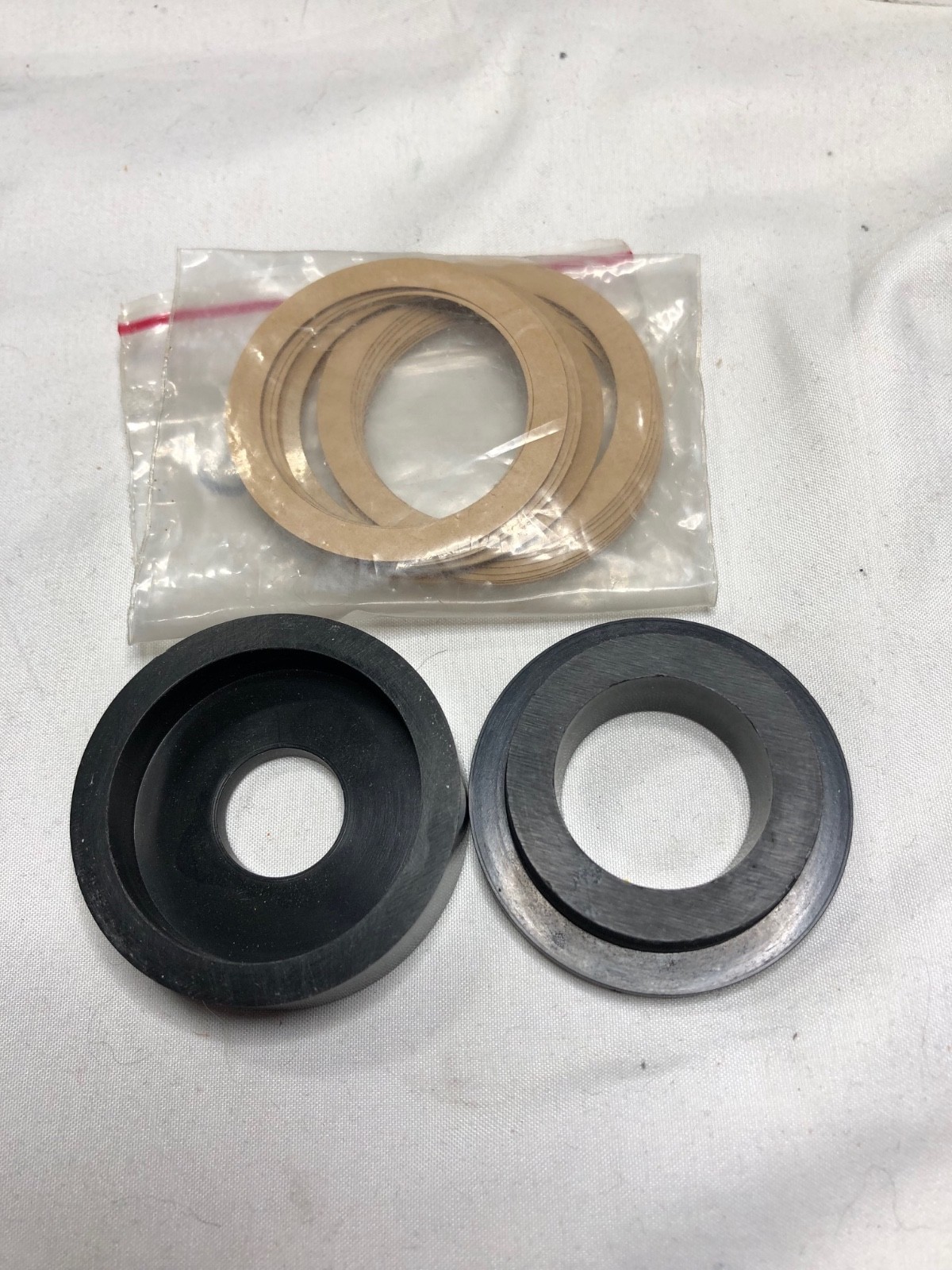 Vintage 8" Floppy Disk Center Hole Reinforcement Kit. Collectible item