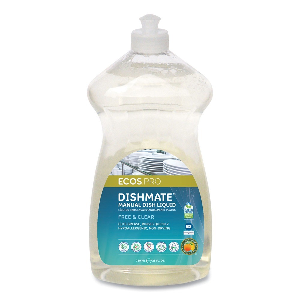 ECOS PRO PL97216EA 25 oz Bottle Manual Dish Liquid New