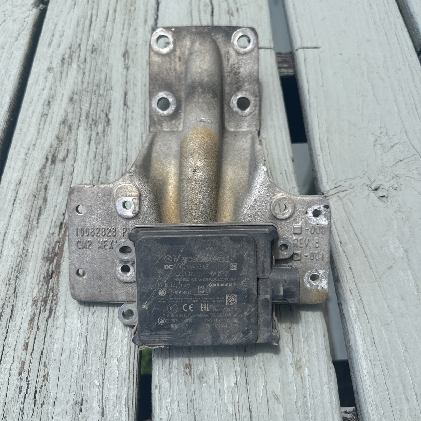 Replaces A0004463349 2021 FREIGHTLINER CASCADIA 126 RADAR ANTI-COLLISION MODULE