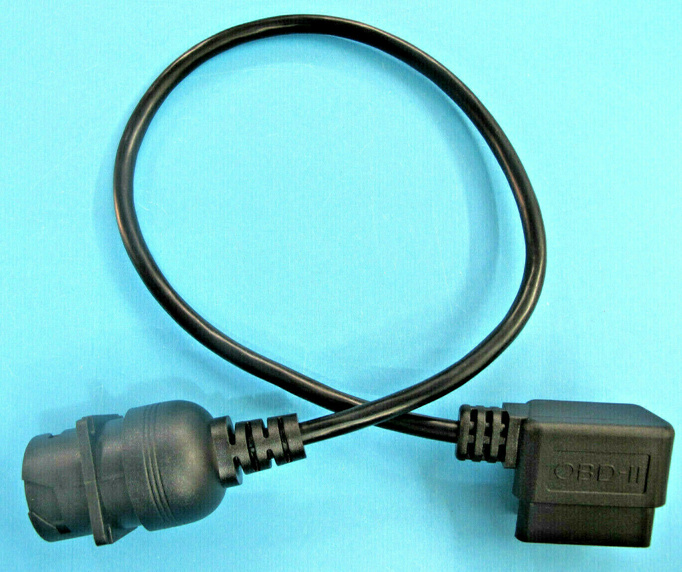 16 Pin OBD2 to 8/9 Pin Black or Green ELD Diagnostics Cable Adapter Volvo & Mack