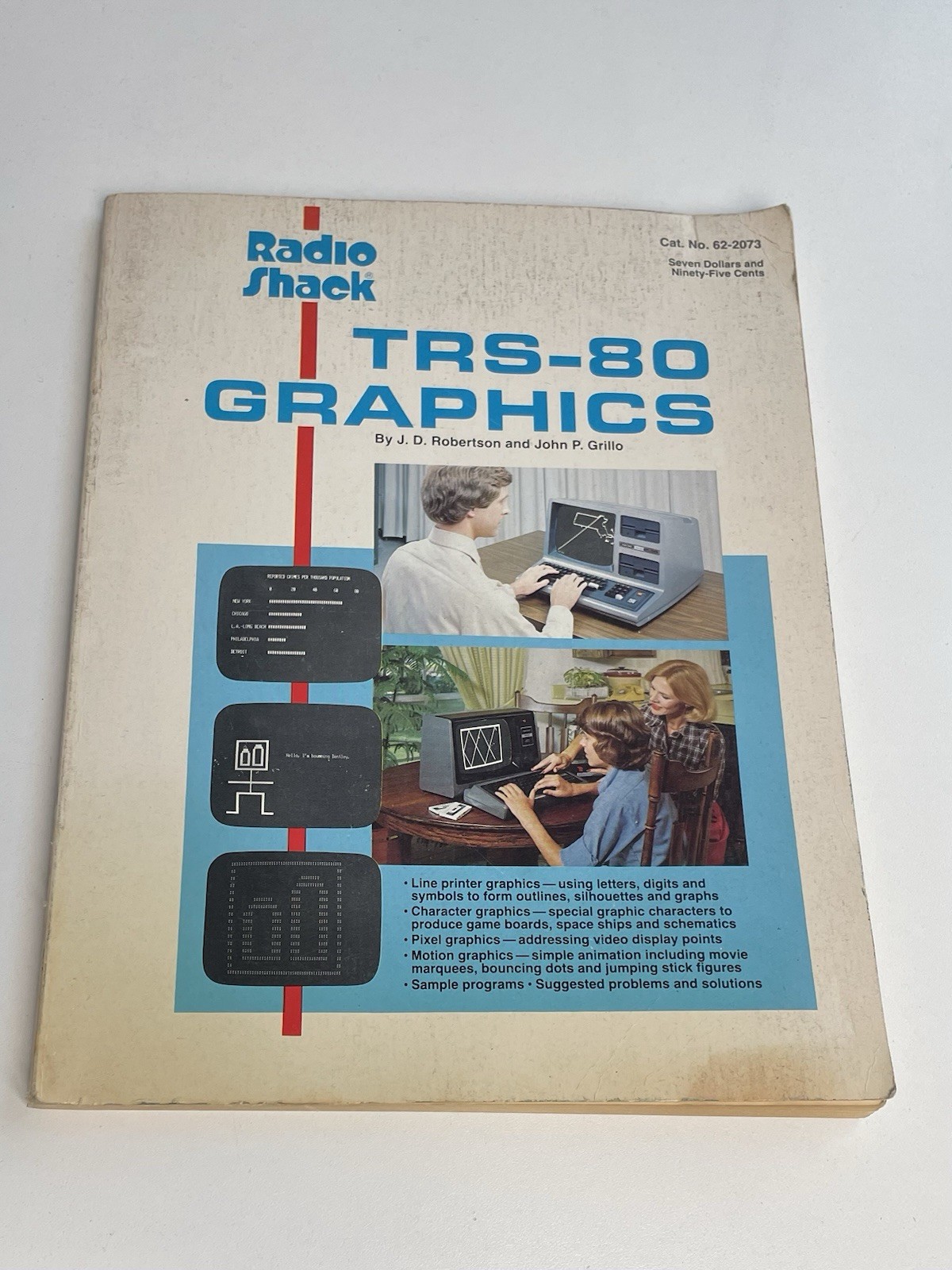 Vintage Radio Shack TRS-80 Computer Graphics Book/Manual 1981 Tandy Corp