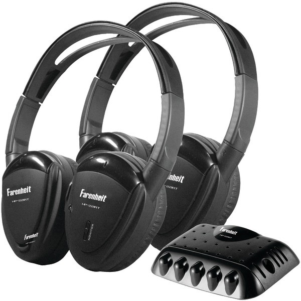 Headphones Swivel Earpad *Pr* 1 Ch. Ir W/Transmitter;P.Acstk