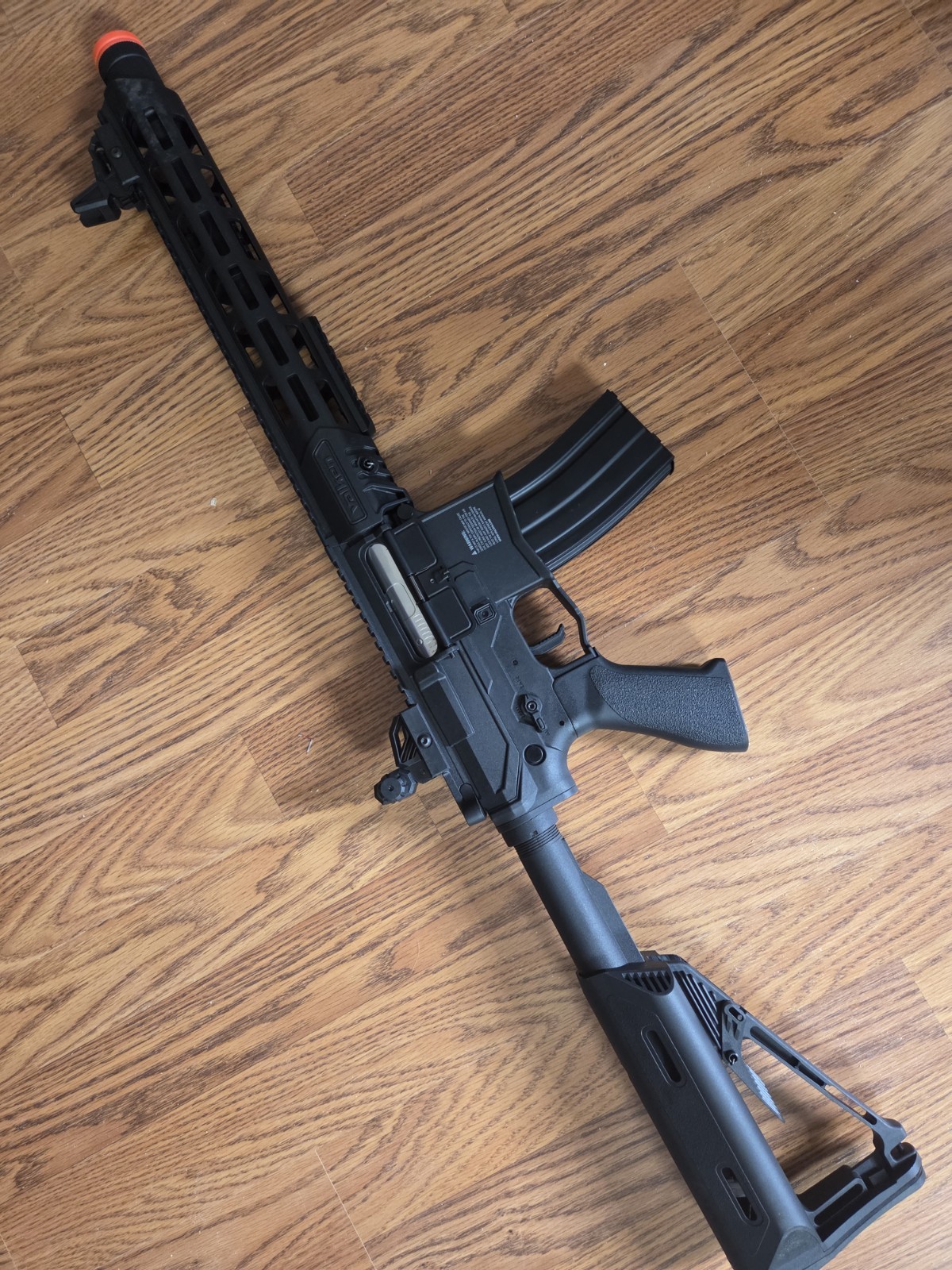 Valken Tactical ASL Hi-Velocity Tango Airsoft AEG Electric Rifle Black, 1 Mag