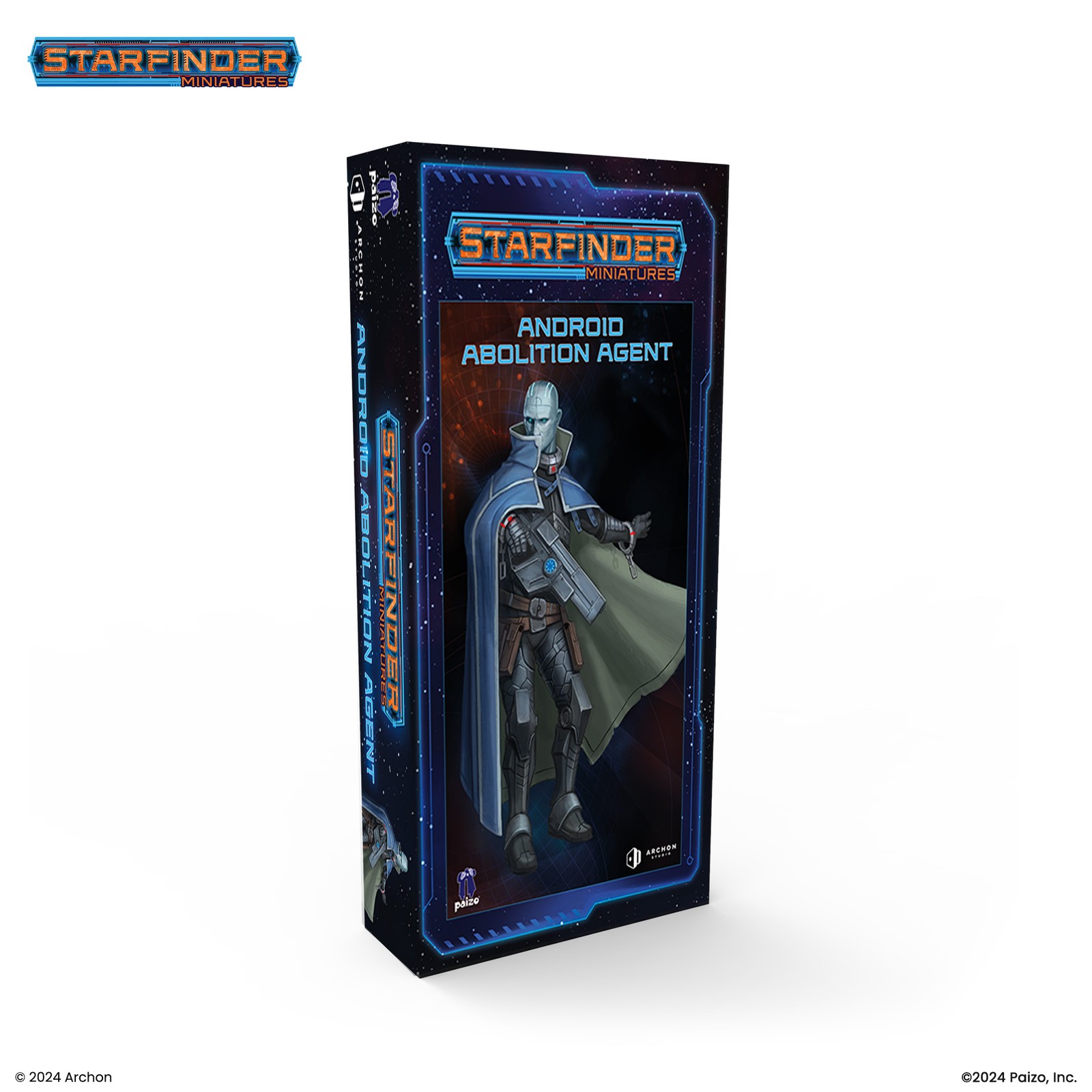 Archon Studio Starfinder Android Abolitionist Agent (Starfinder Masterclass Mini