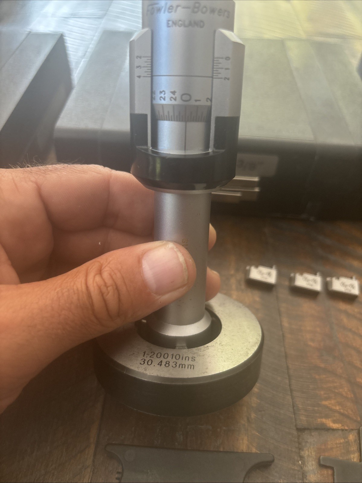 Fowler Bowers Holmike Sets (3)Internal Bore Micrometers 1-2” X .0001” Range