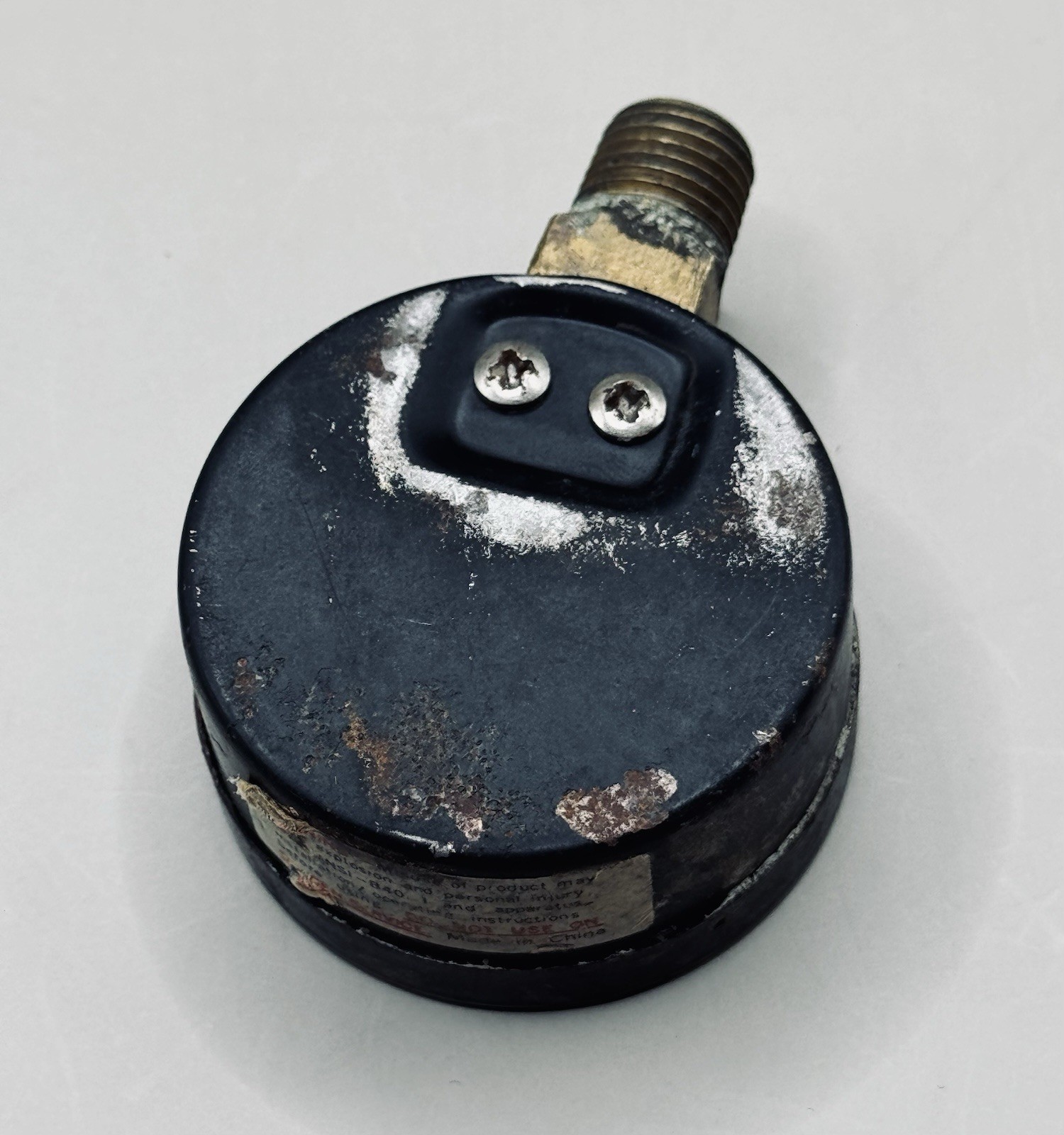 Vintage Water Source PSI Pressure Guage With 1/2" Connection