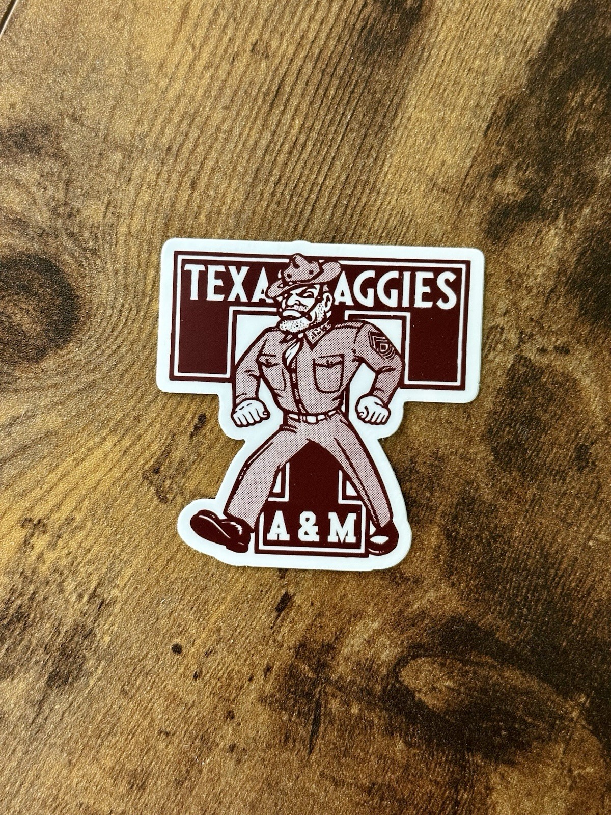 Texas A & M University Vinyl Sticker/Decal -NCAA -College Football -Aggies