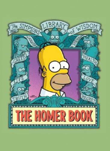 The Homer Book (Simpsons Library of Wisdom) - Hardcover By Groening, Matt - GOOD