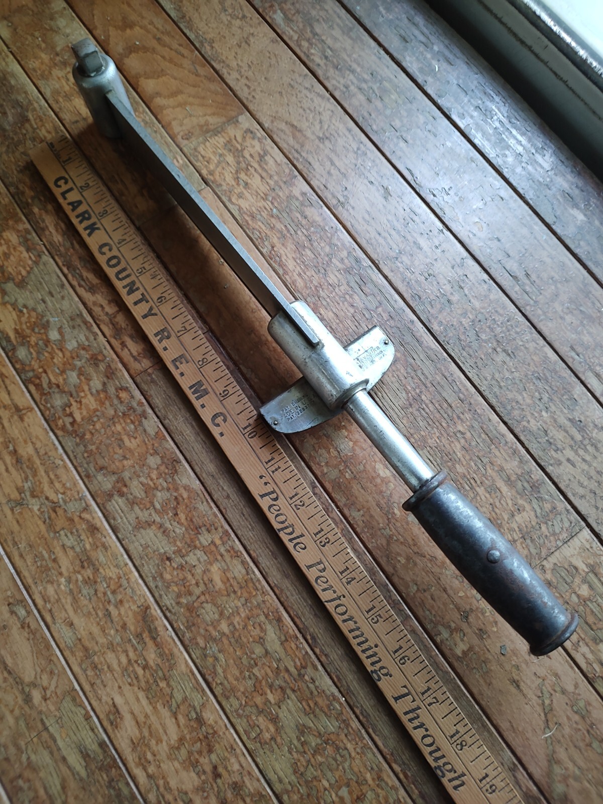 Sturtevant torque wrench F1200-1 all metal vintage