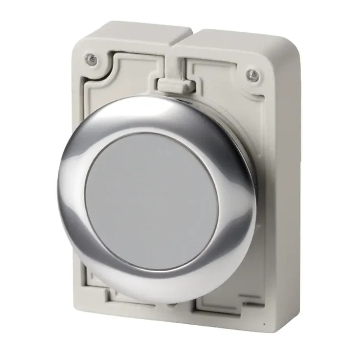 New Eaton M30C-FD-GR Push-Button Operator, Momentary, 30mm, Gray