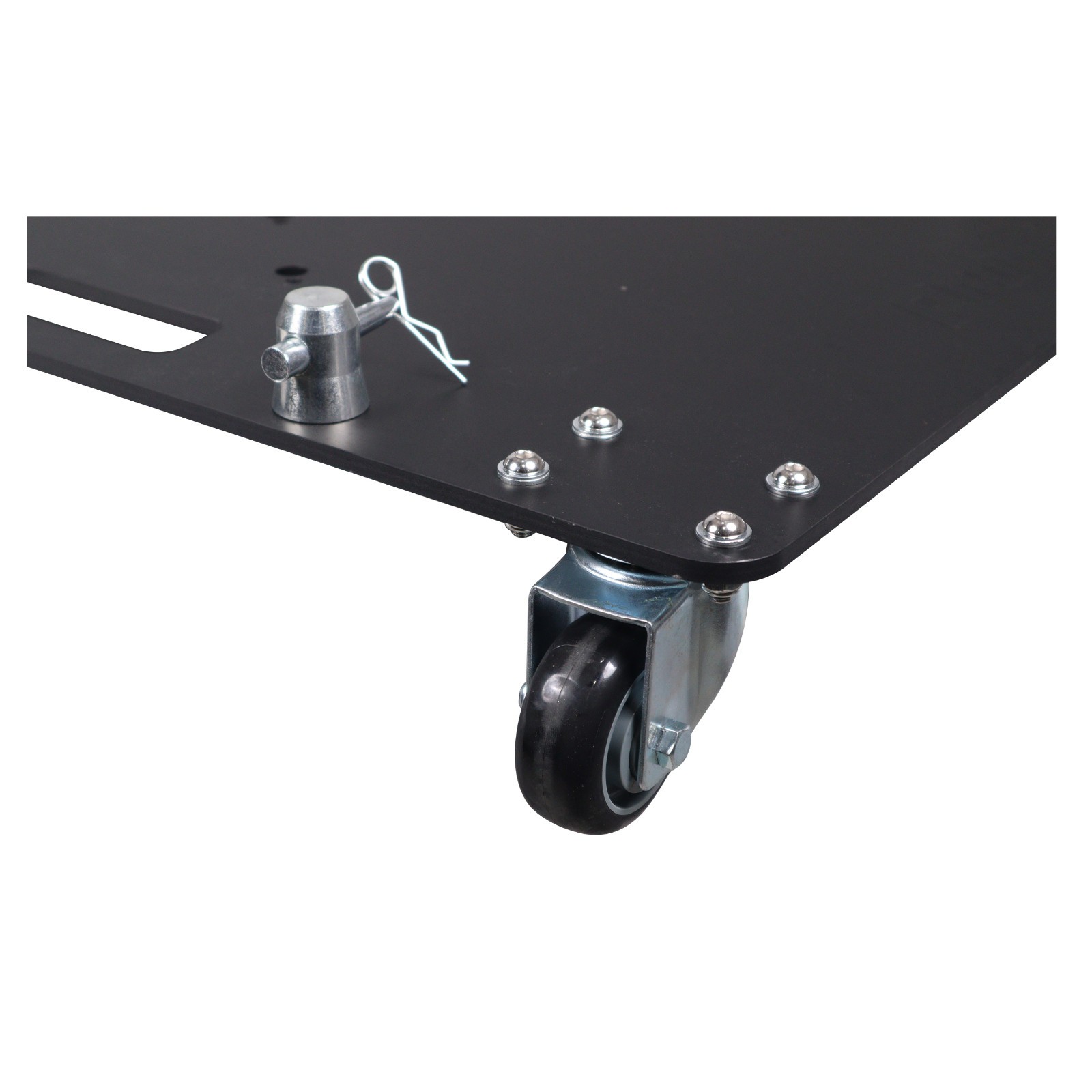 24 x 30 in Module Base Plate for Rapid Grid Modular Truss System - Black