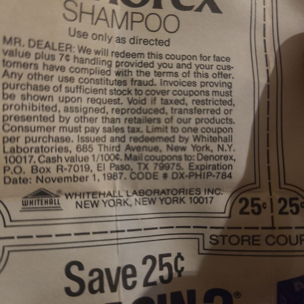 VINTAGE Display item - Preparation H Hemorrhoidal suppositories 8/12 remaining