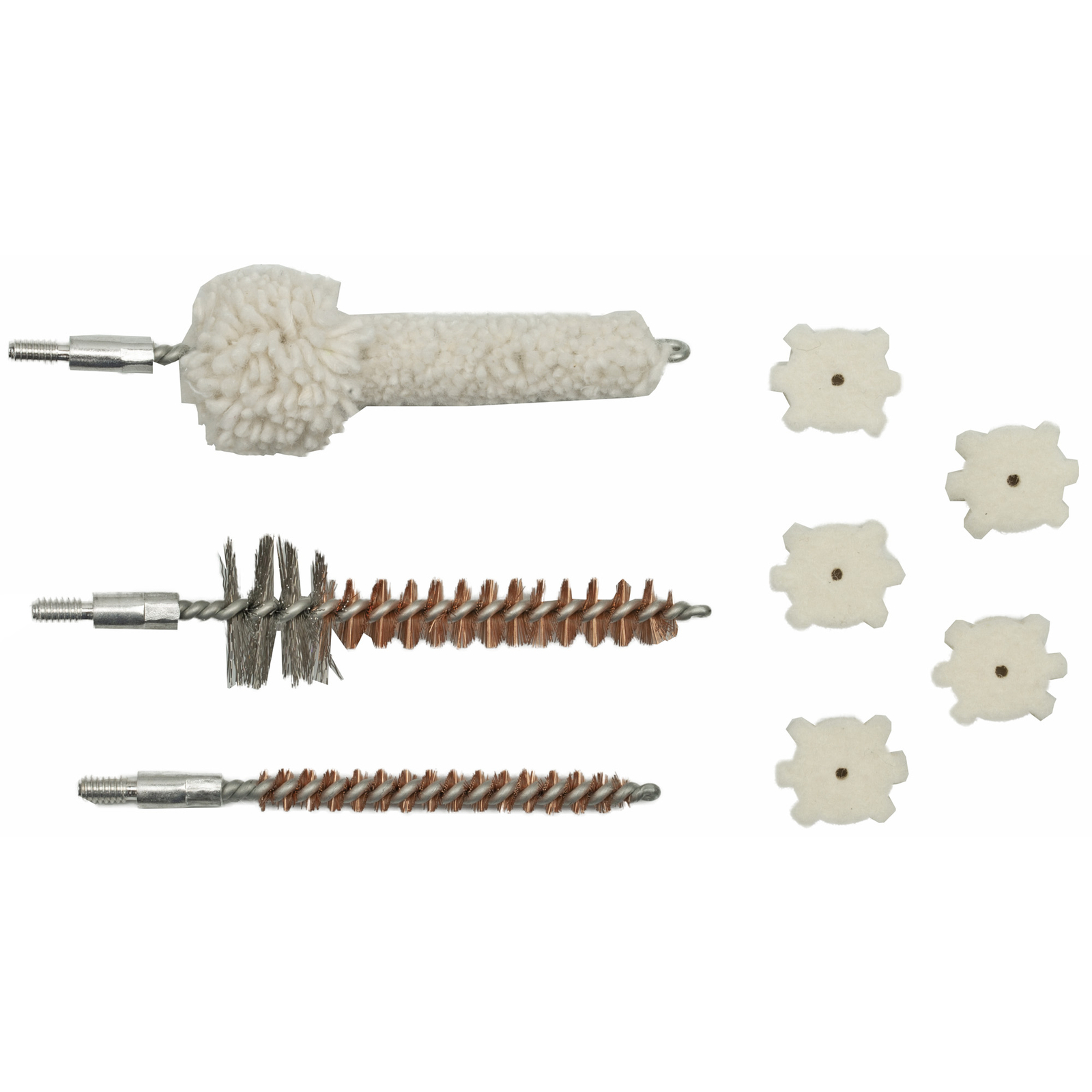 Real Avid Brush Combo for Cleaning 223/556 Bore with Chamber Mop Pads Brush Set