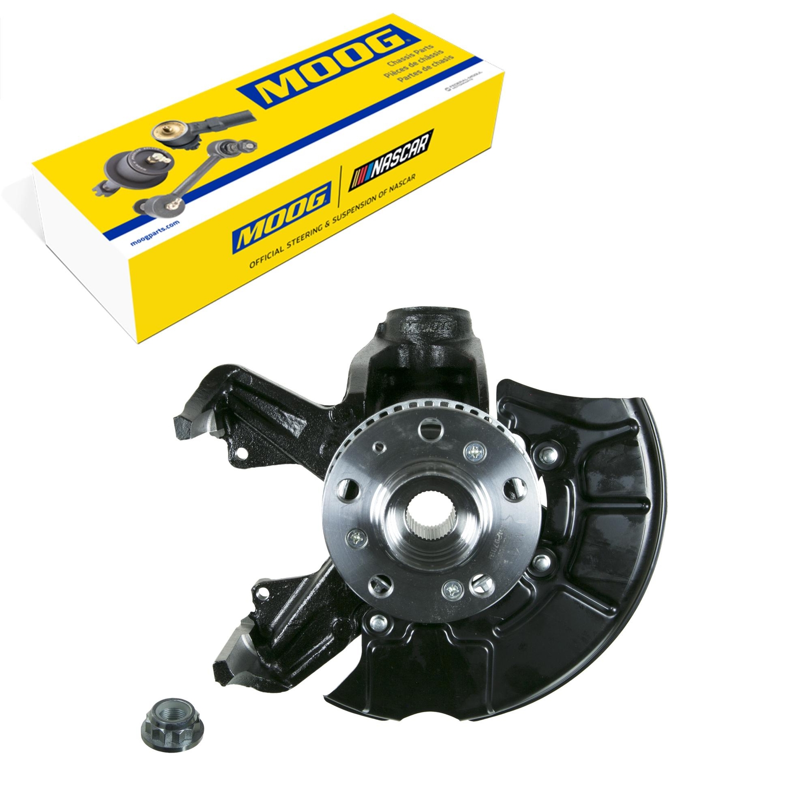 MOOG Suspension Knuckle Assembly Front Left For 2007-2010 Volkswagen Golf City