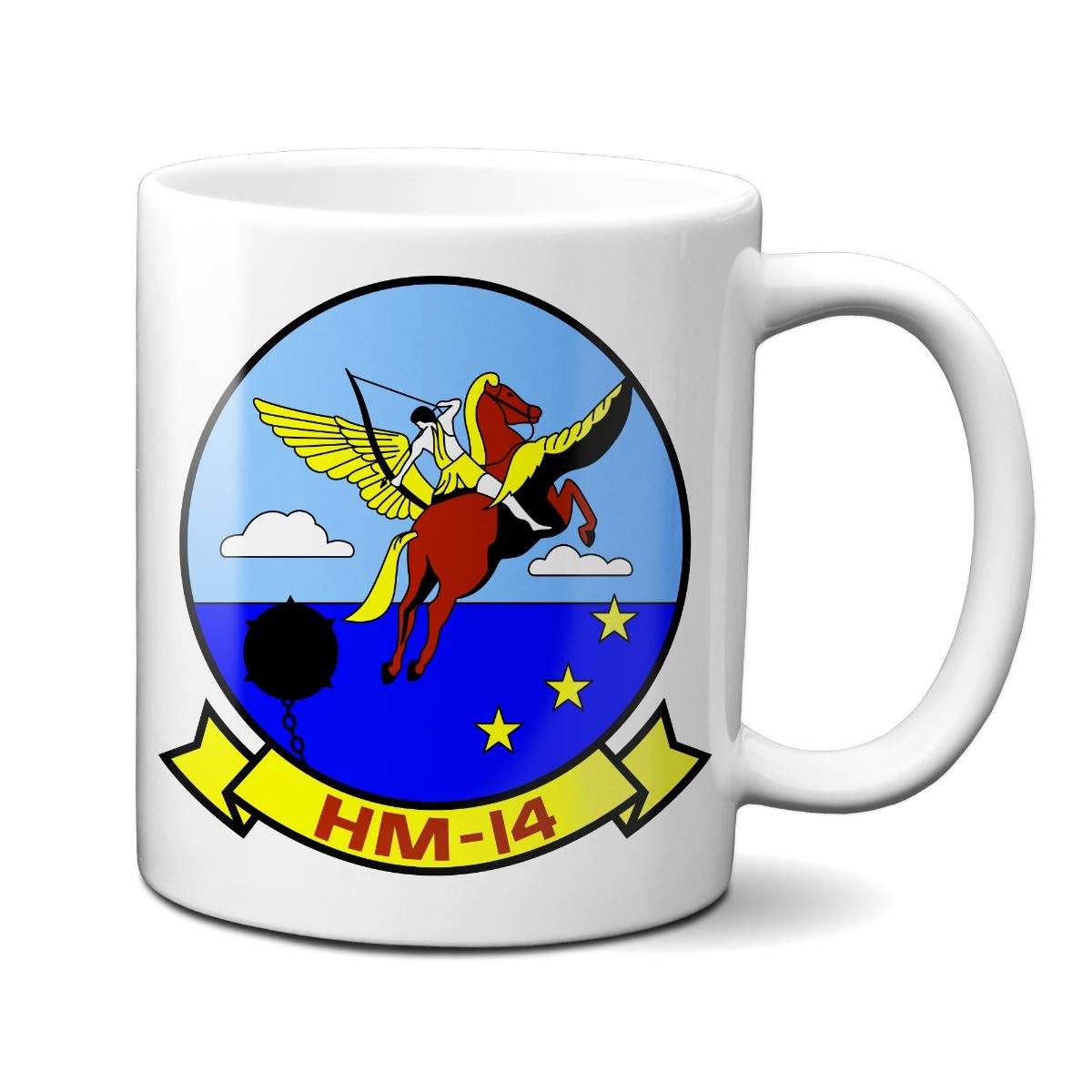 Helicopter Mine Countermeasures Squadron 14 (HM-14) 11oz Mug