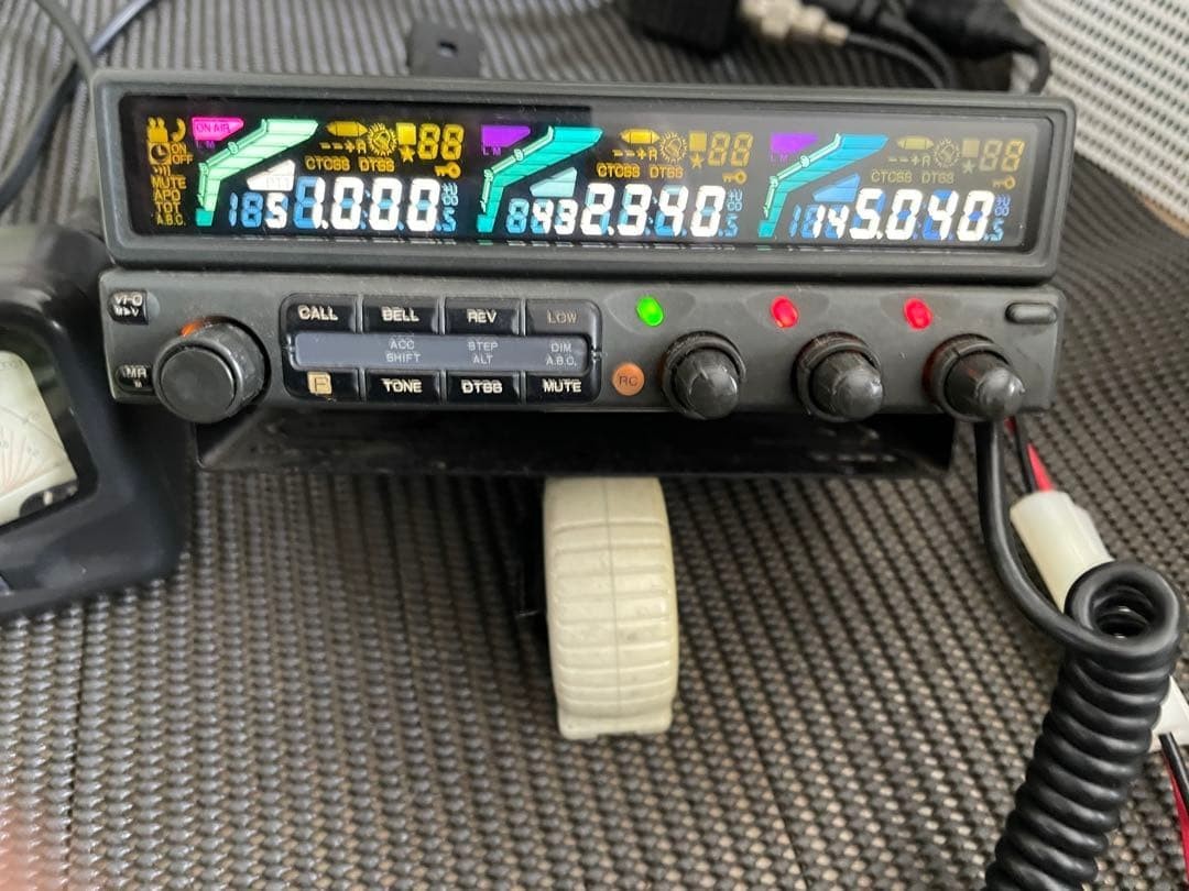 Kenwood TM-643 Modified Tri Band 50/144/430MHz Mobile Ham Radio AS-IS From Japan