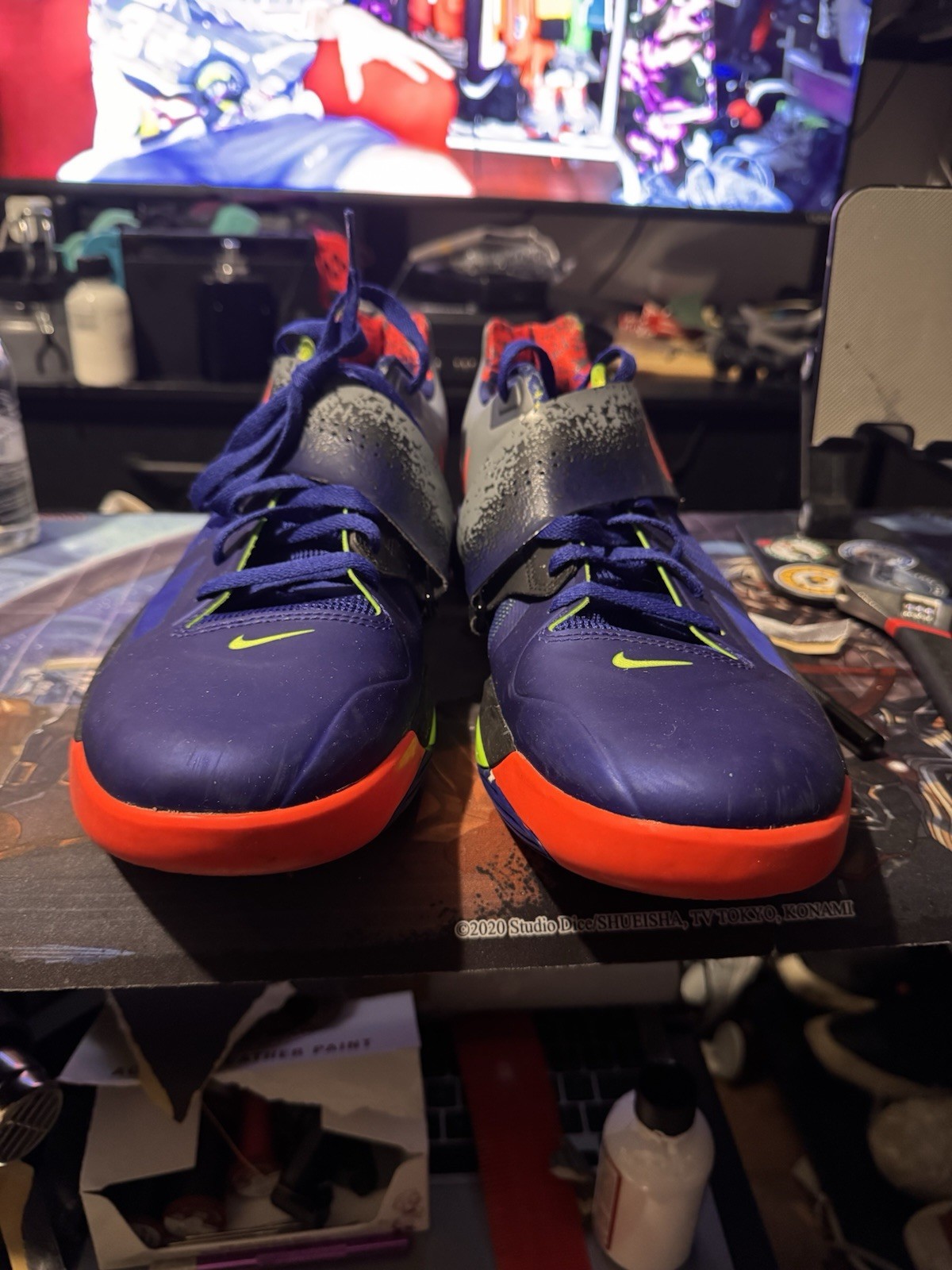 Nike KD 4 Nerf 2024 Concord Crimson Green Basketball Sneaker FQ8180-400