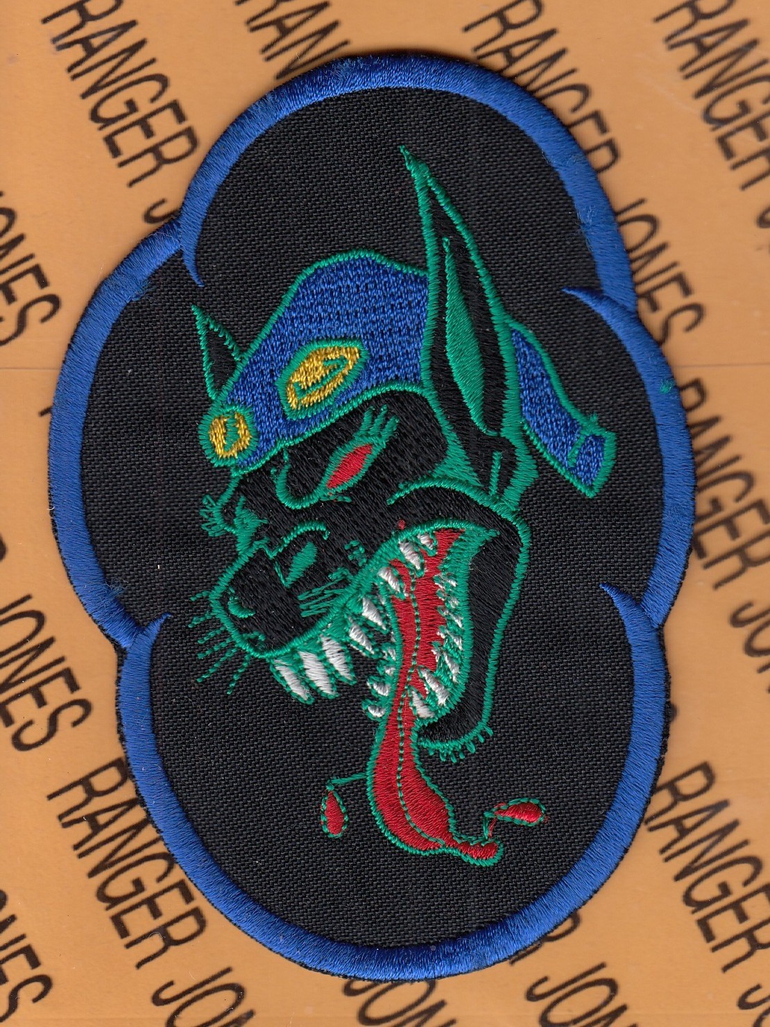 USAF Air Force 36th Fighter Sq FS Flying Fiends NVG ~4.5" patch c/e M