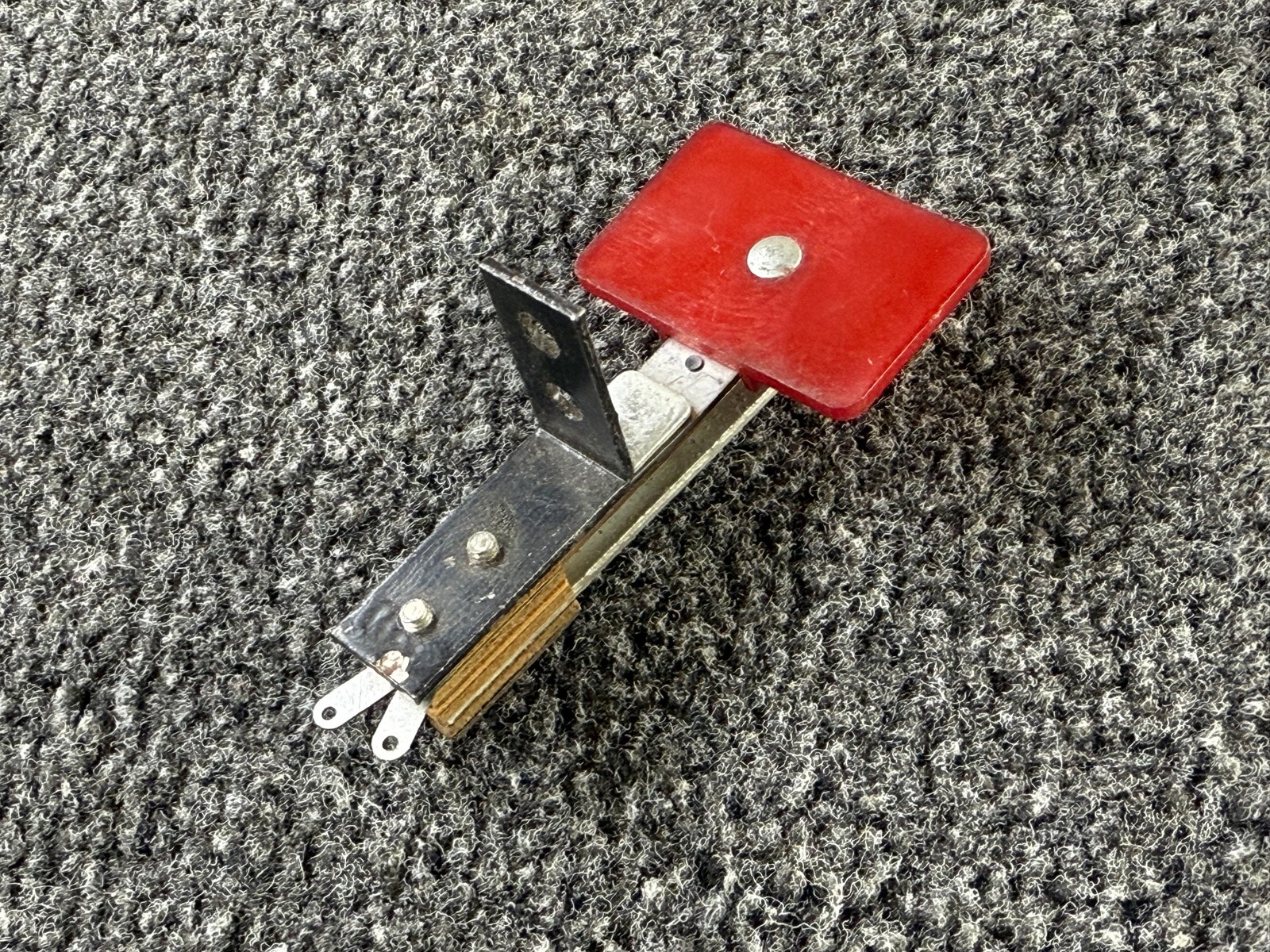 Allied Leisure Flame of Athens Pinball Machine Playfield Red Target Switch NOS
