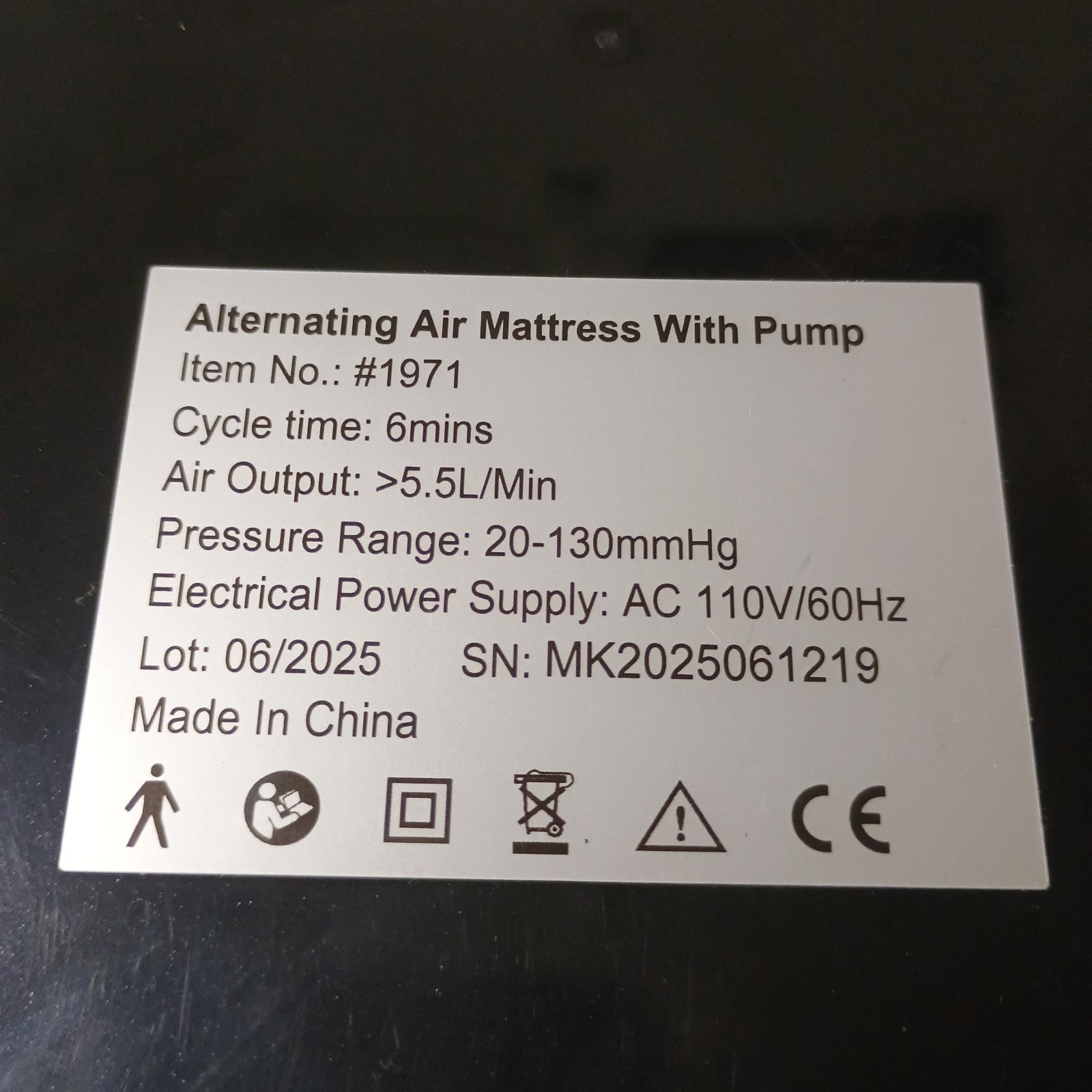 Medical King Alternating Pressure Air Pump (Pump Only)