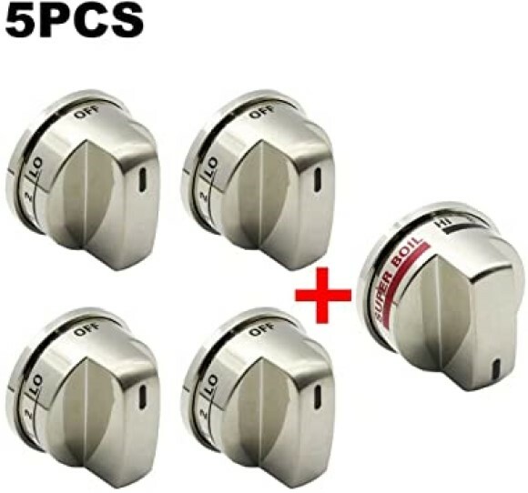 EBZ37189611 EBZ37189609 Gas Stove Burner REPLACEMENT Knobs for LG Range 5pcs*