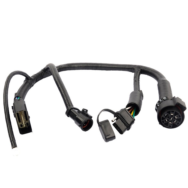 7 Pin Tow Hitch Wiring Harness Assembly 5L3Z-13A576-BA For Ford F-150 2005-2008