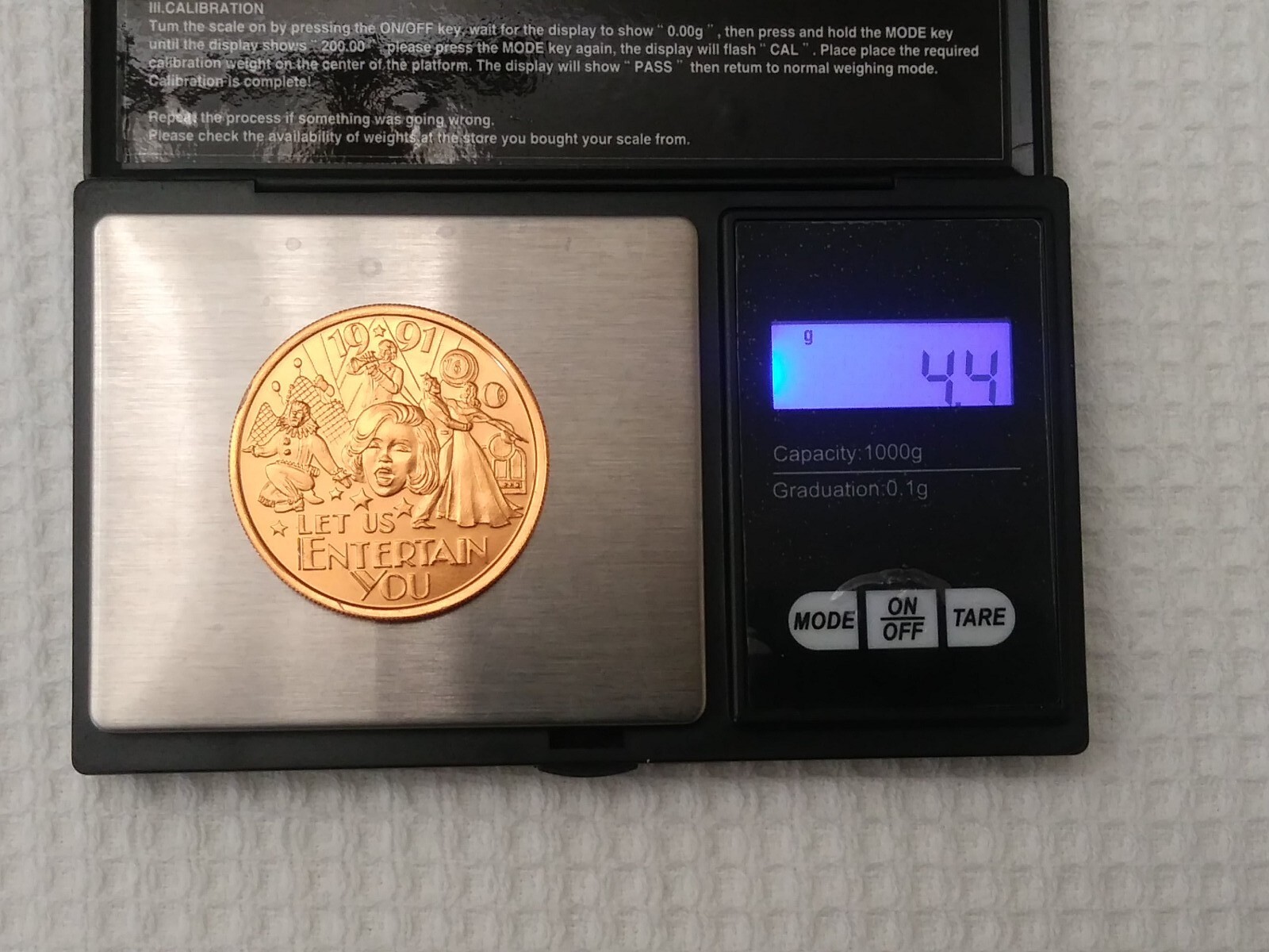 Vintage 4 Tokens All Different #005