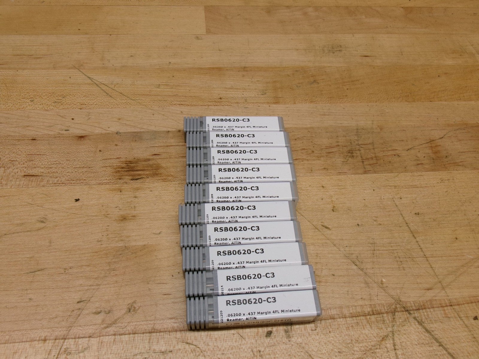 10Pc | Harvey tool | Chucking Reamer | # RSB0620-C3 | 0.0620" x 2"