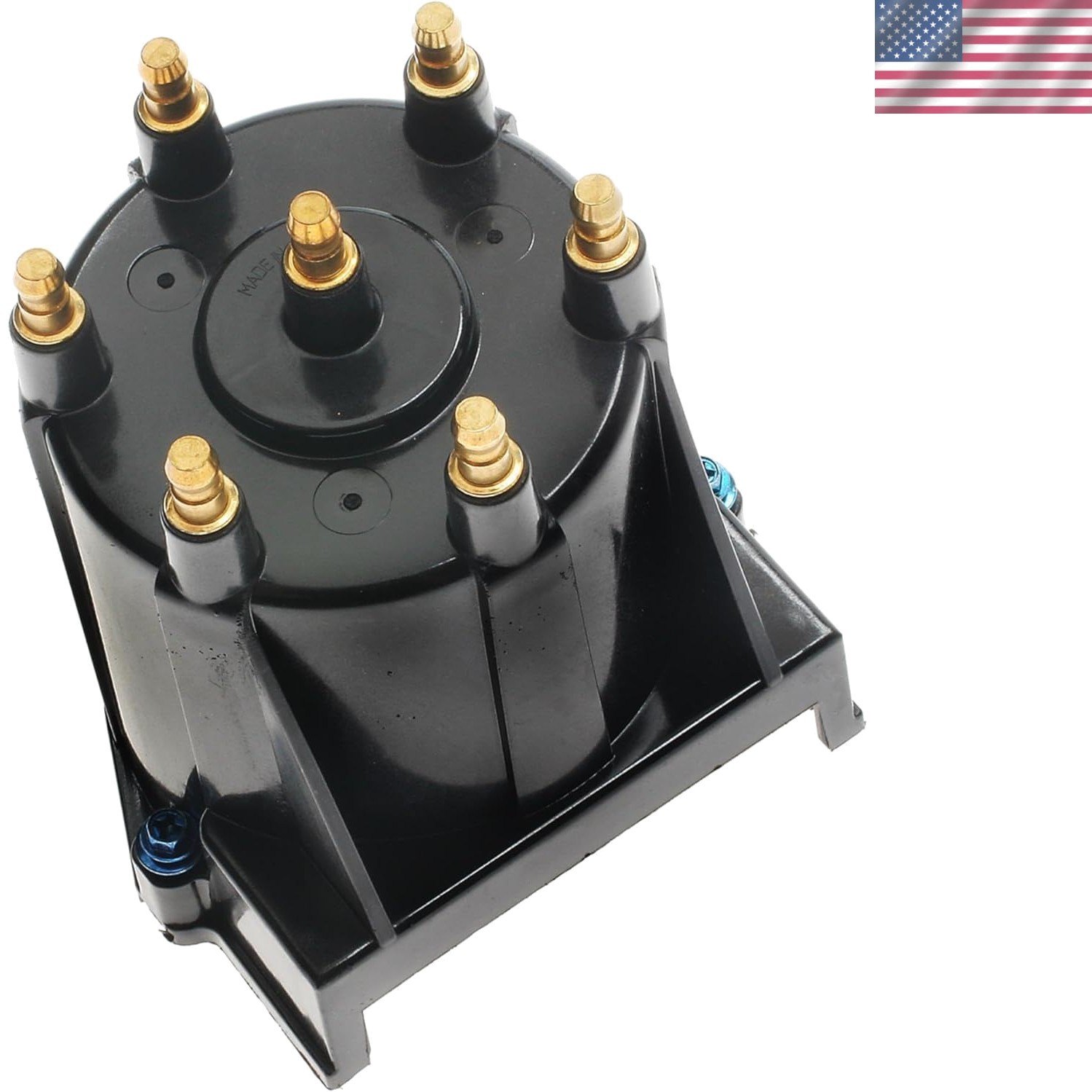 Gold D580A Ignition Distributor Cap -  Brass & Metal, Vehicle-Specific