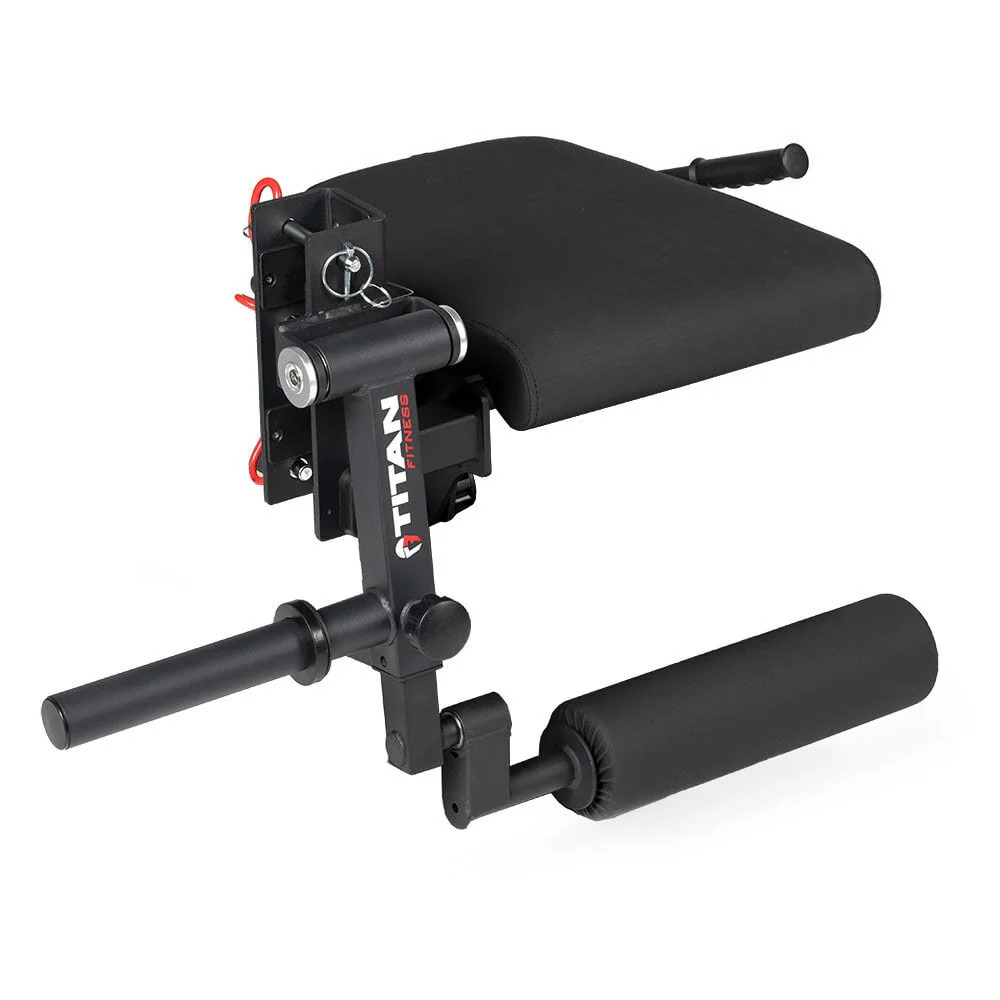 Titan Fitness T3 or X3 Series Leg Curl and Extension Rack Attachment