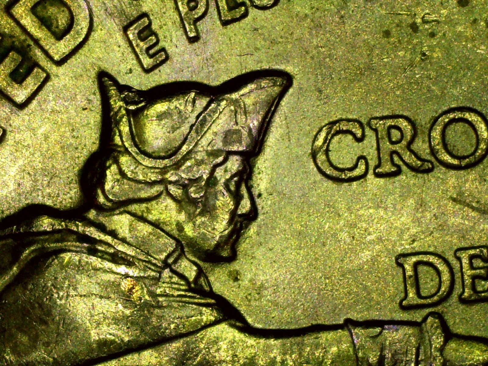 2021-P Crossing The Delaware Die Error #0027