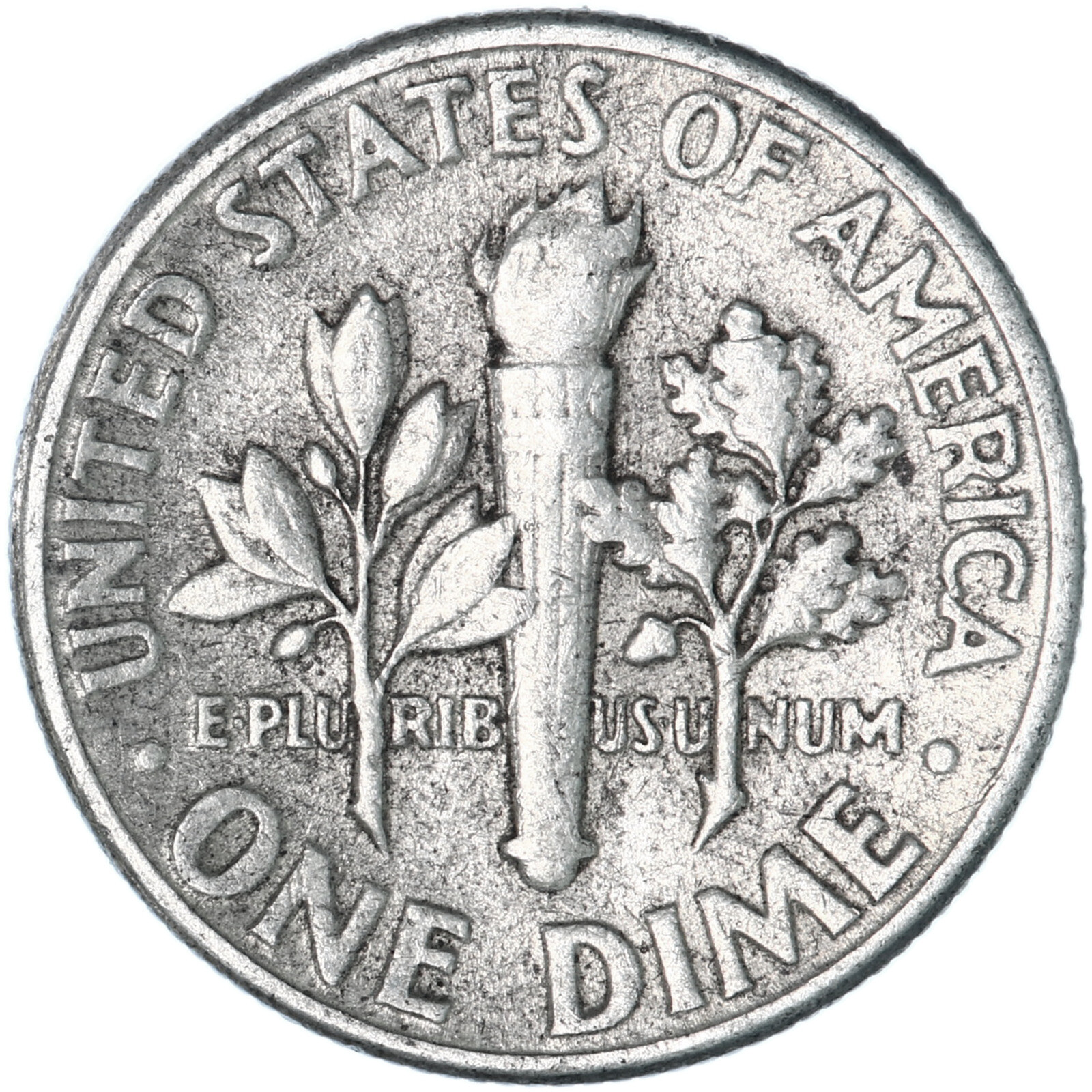 1958 (P) Roosevelt Dime 90% Silver Very Fine VF