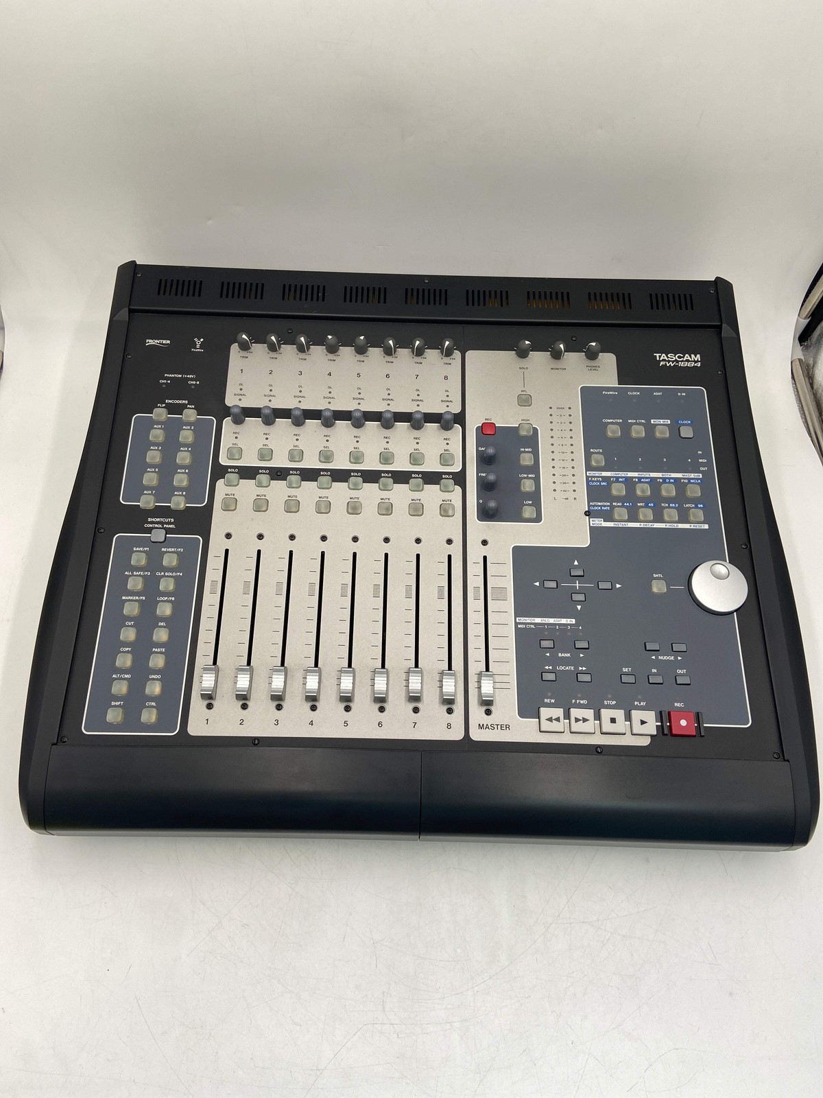 Tascam FW-1884 FireWire Audio/MIDI Interface & Control Surface Mixer FW-1884