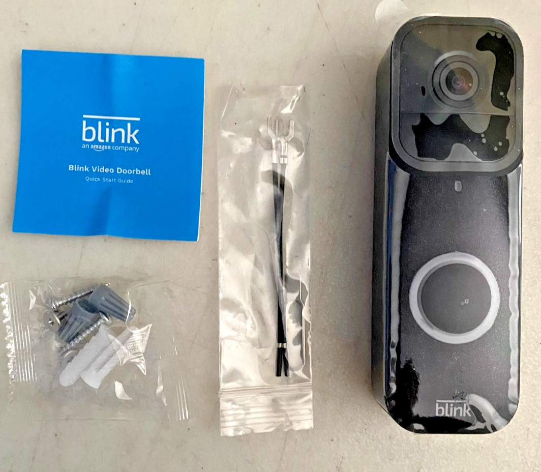 Blink Video Doorbell Wireless / Wired - BDM00200U - Free Shipping