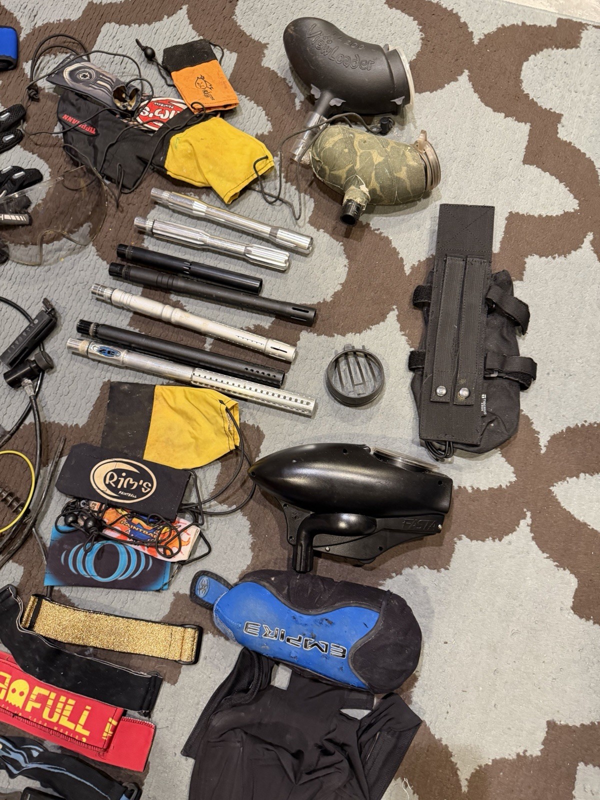 MISCELLANEOUS PAINTBALL PARTS LOT!!