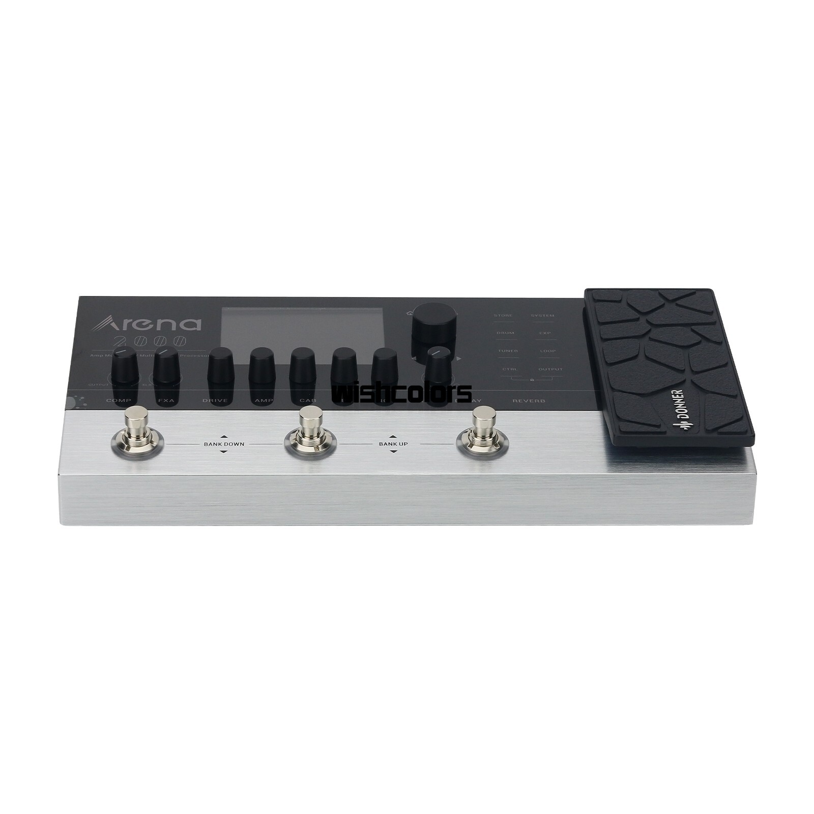 Donner Arena 2000 Multi Effects Looper Pedal 278 Effects Independent IR Module