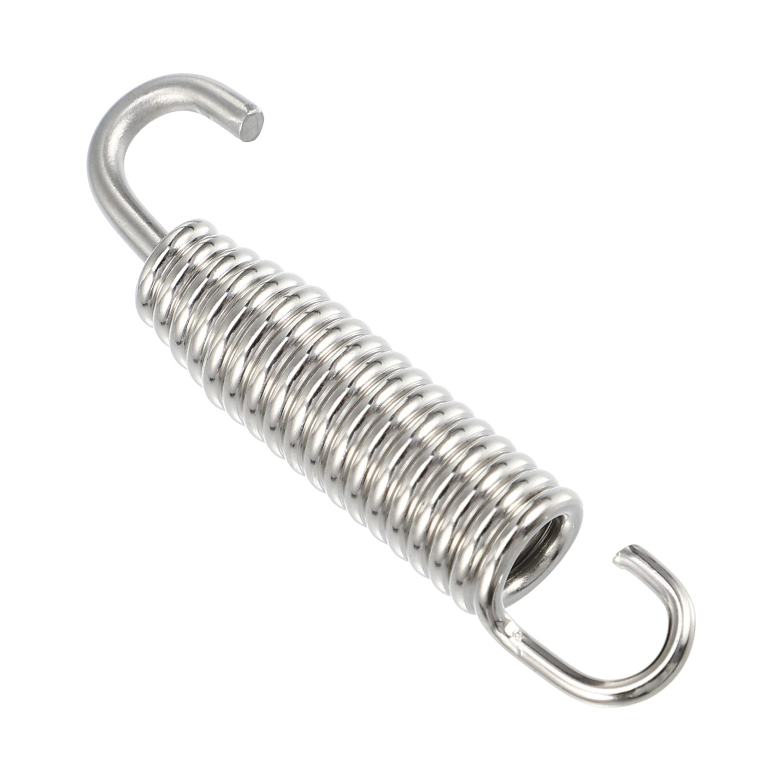 X AUTOHAUX 2 Pcs Universal Exhaust Pipe Spring for 2.28", Silver Tone