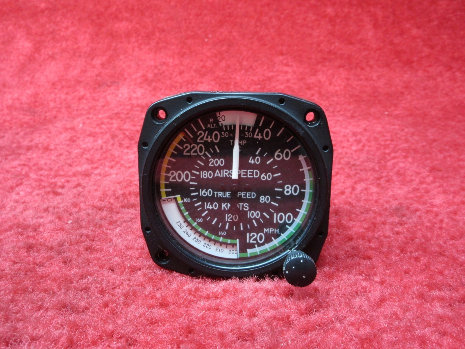 United Instruments True Speed Airspeed Indicator PN 8125