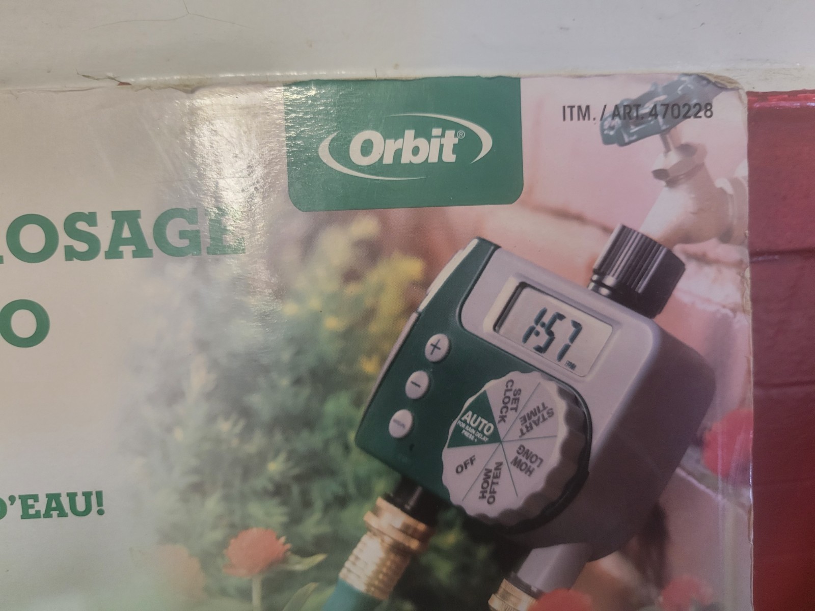 ORBIT ~ Watering Timer Programmer ~ Model 470228 ~ Lawn Garden Hose ~ NEW!