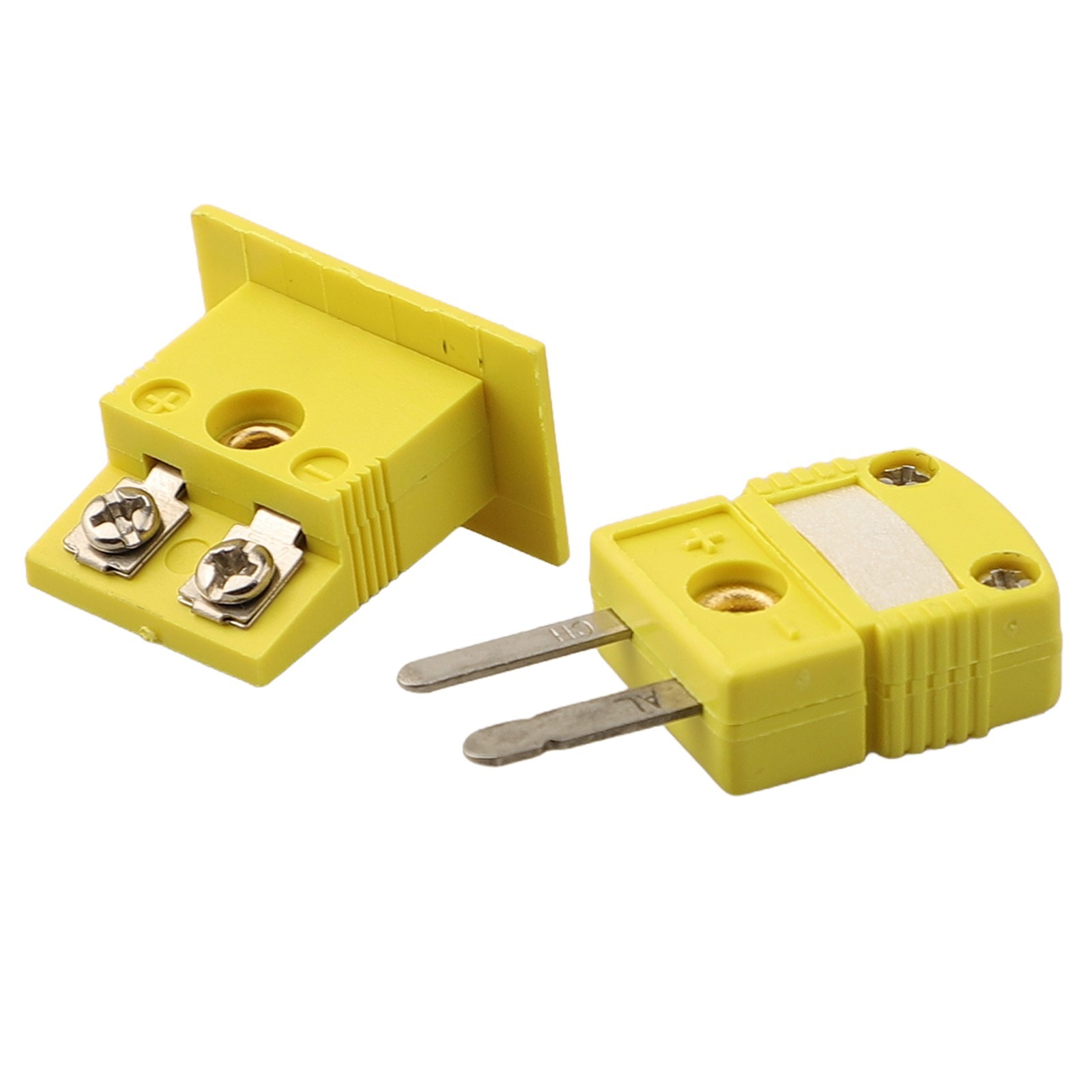 K Type Miniature Socket & Panel Mount Connector for Thermocouple Systems