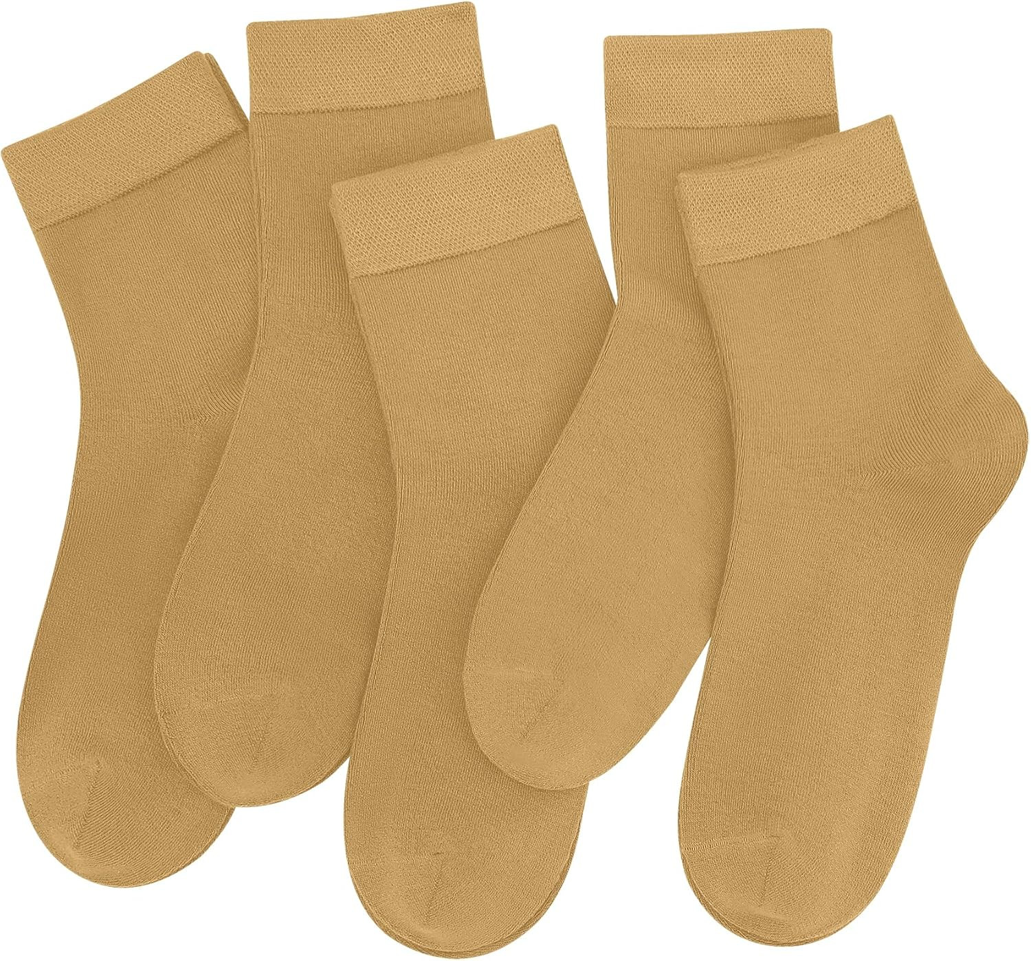 SERISIMPLE Women Thin Viscose Bamboo Socks Crew Lightweight above Ankle Casual D