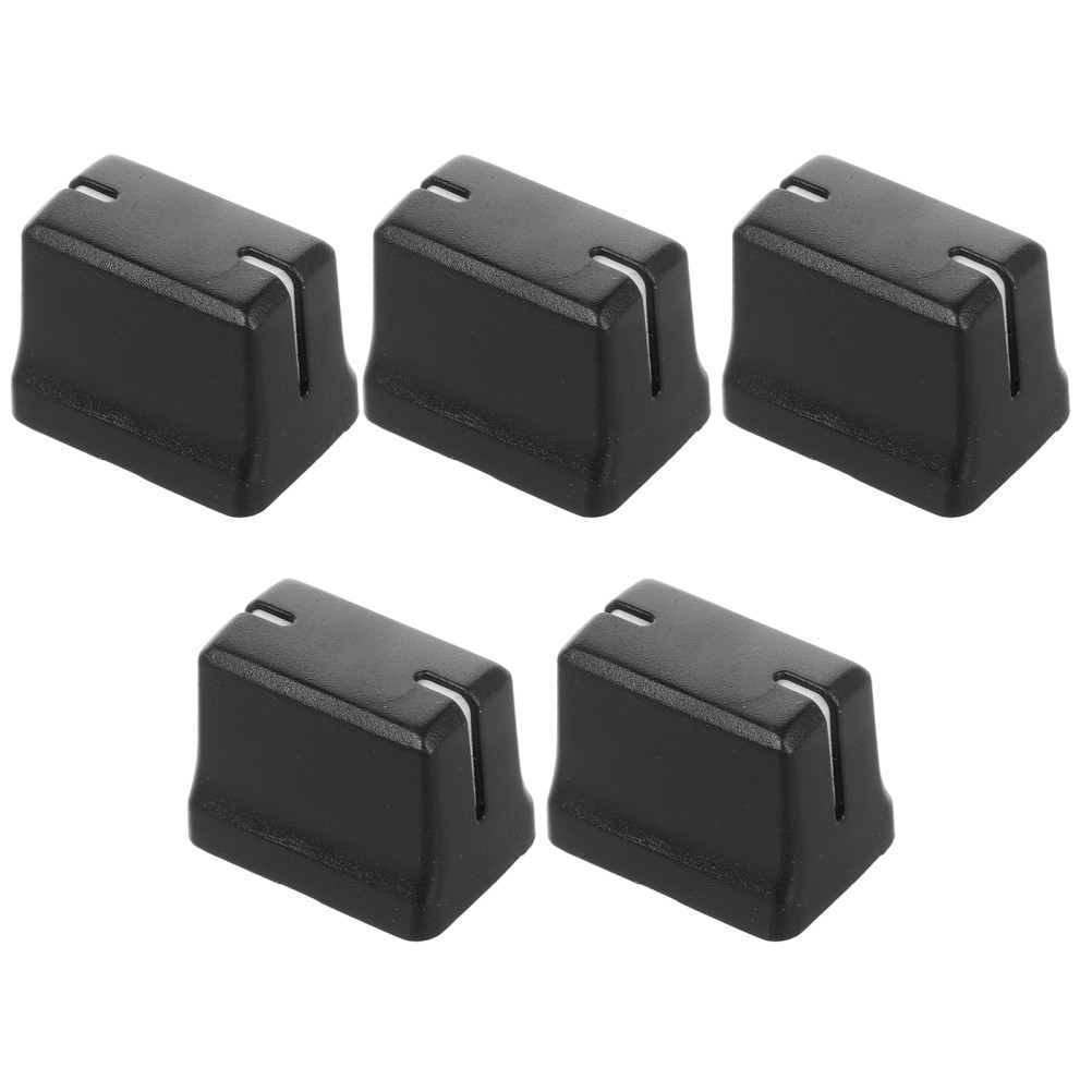 5 Pcs Slider Caps for Mixer Audio Equipment Knobs Attachment Part