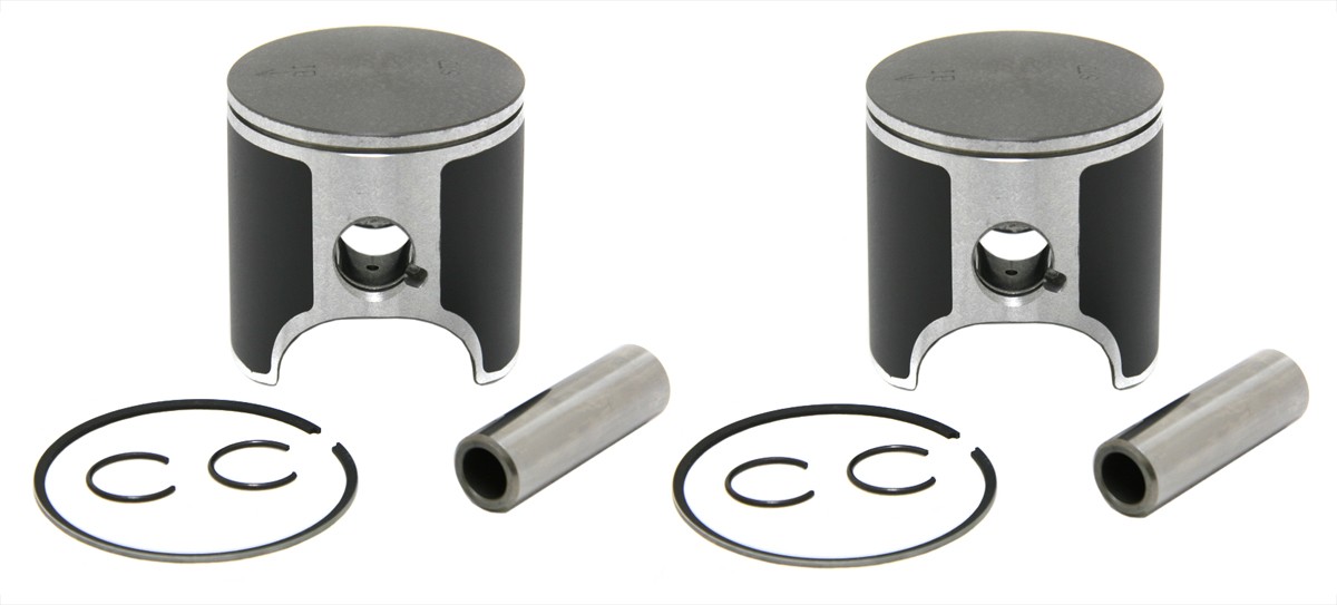 2 SPI Standard Bore Piston Kits for Ski-Doo many 2000-2003 500 L/C 69.5mm