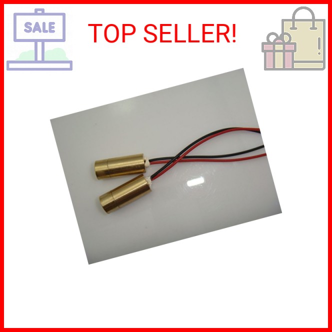 Laser Module Red"Line" Laser Generator 650nm 5mw (2 Pack) Diode Lasers