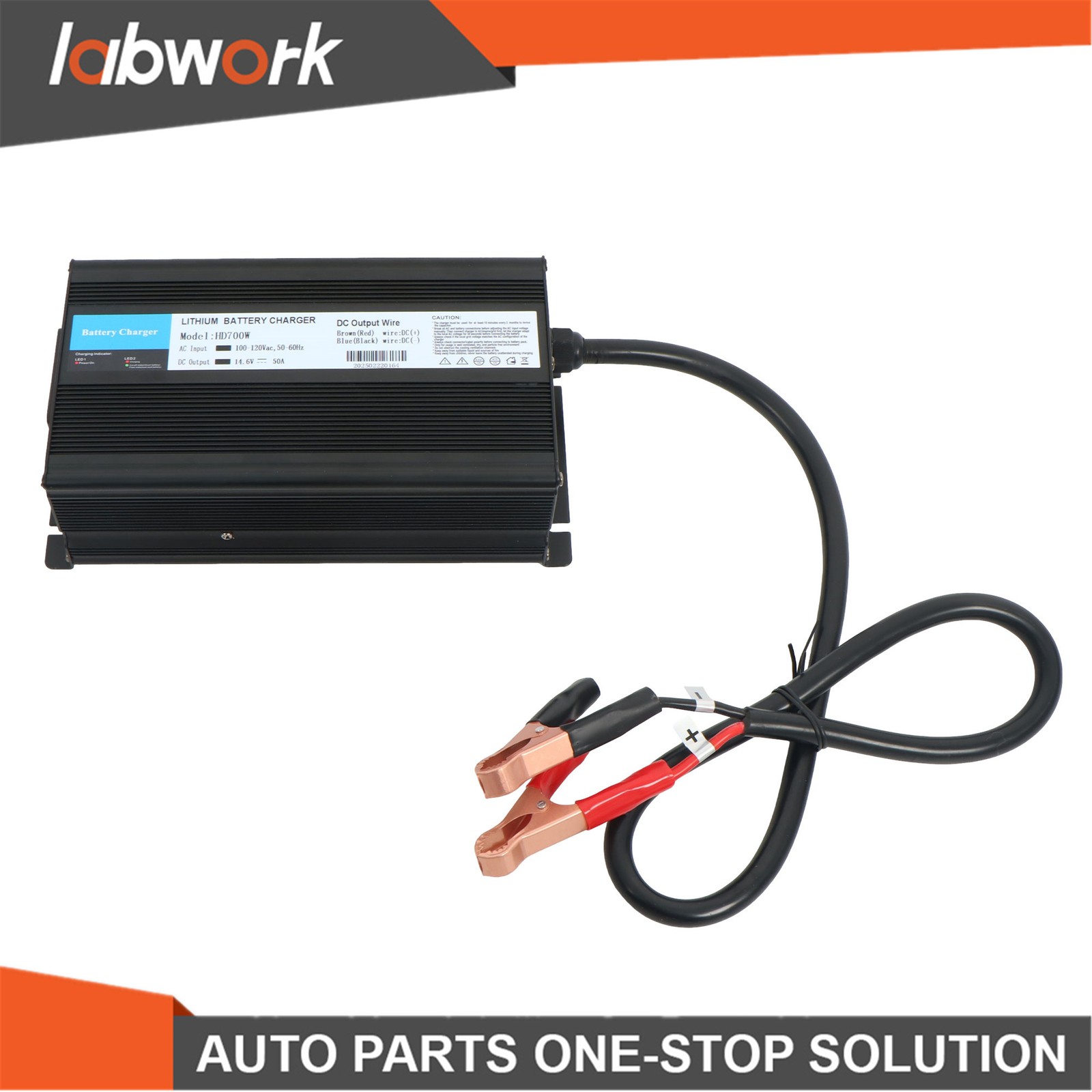 Labwork 14.6V 50A Lifepo4 Battery Charger Adjustable Current