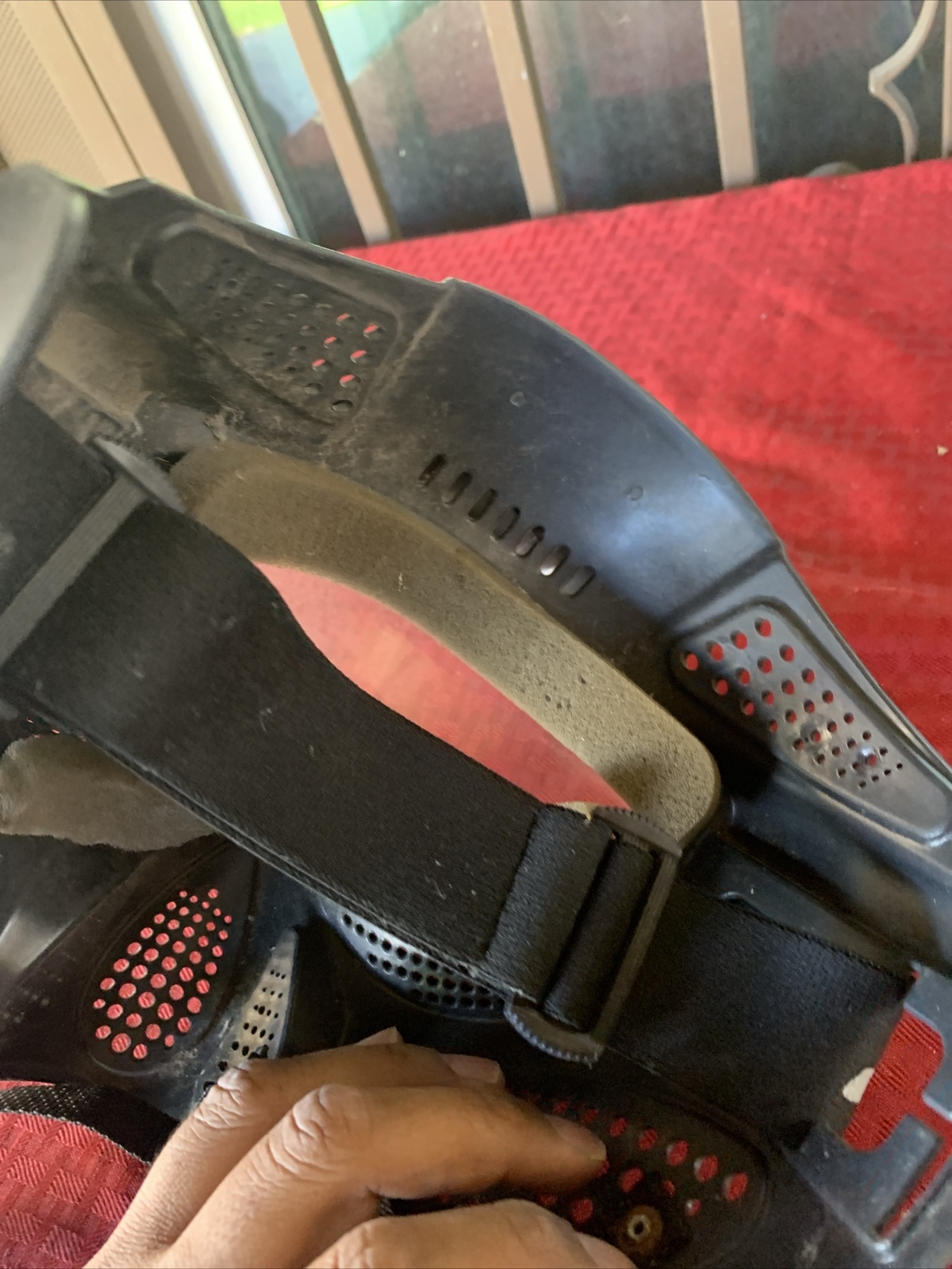 JT Proshield Paintball Mask Goggles Black Vintage Flex