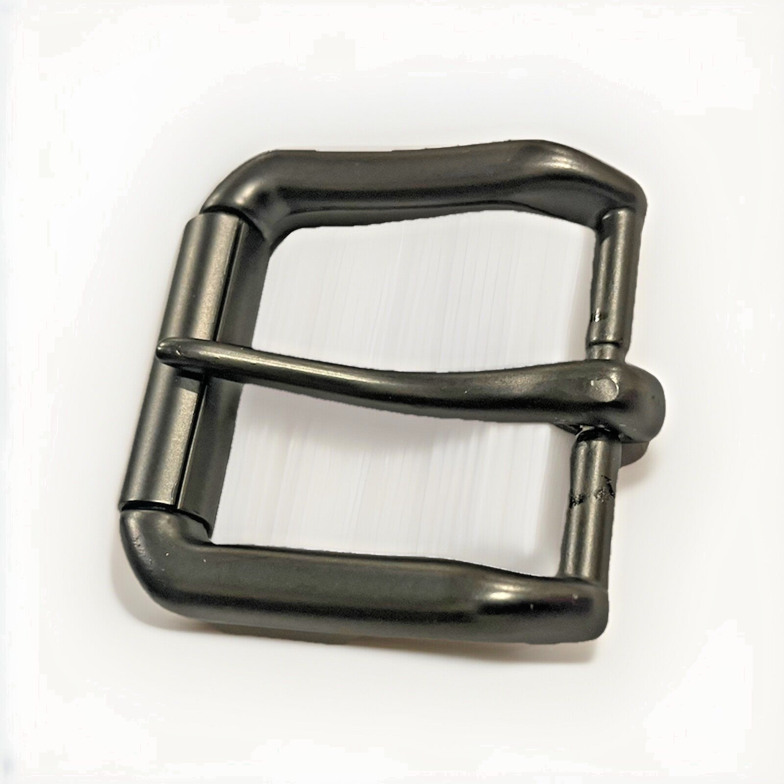 Roller Buckle Napa 1 3/8 in Heel Bar Belt Buckle New "Gun Metal Color" NEW