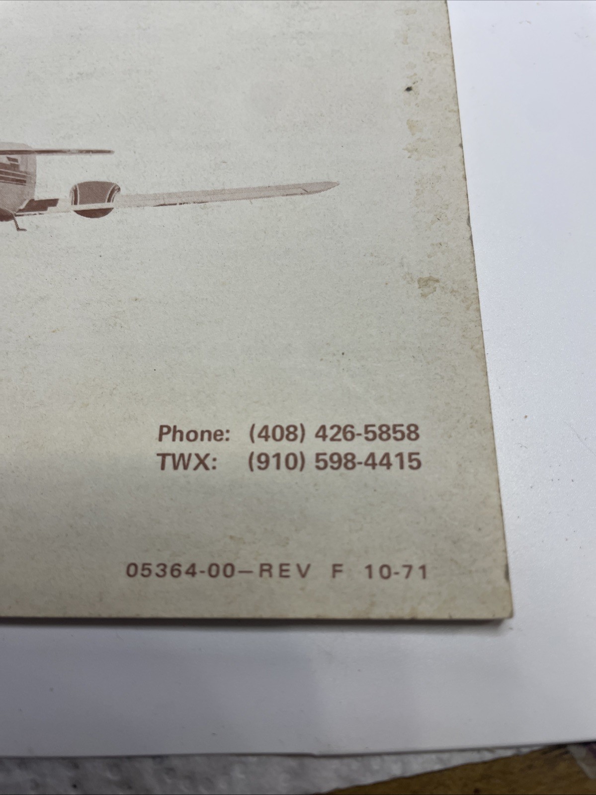 1971 Plantronics Install & Operation Manual MS40/T30-1 & MS50/T30-3 Microphones